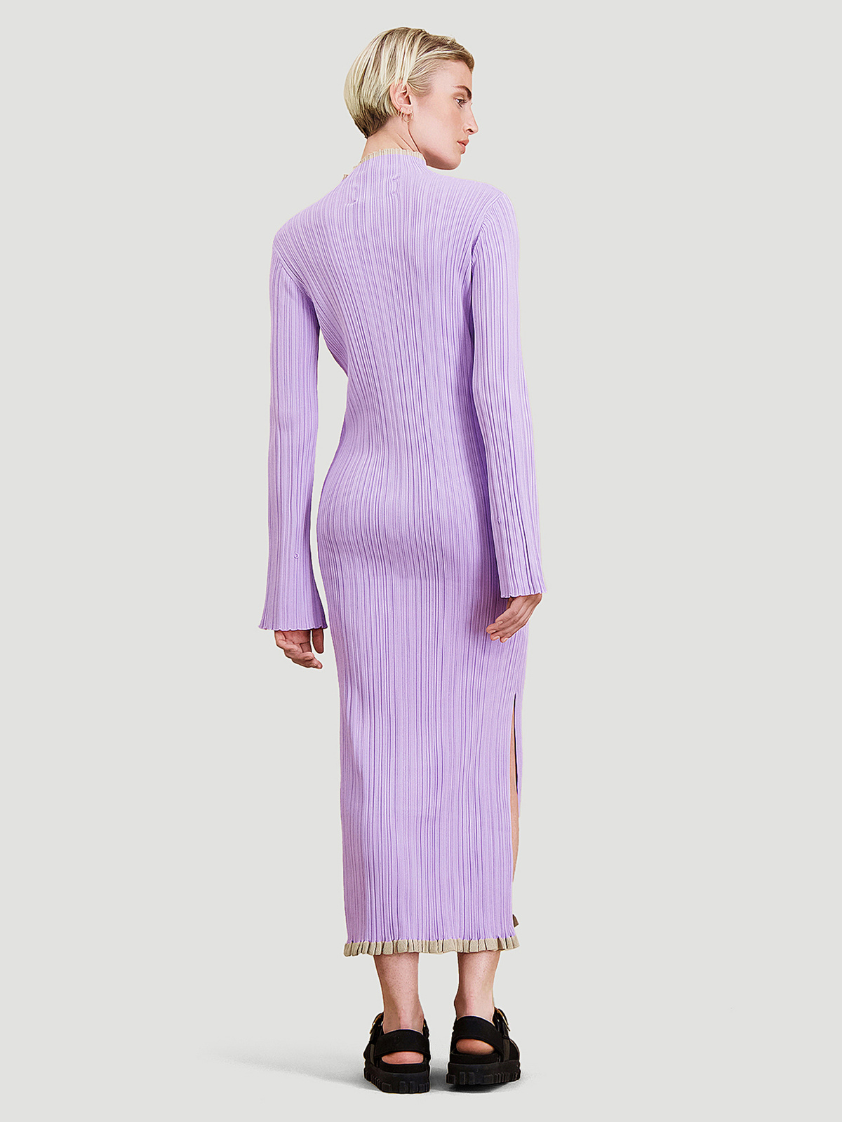 Hadeland Knit Dress Lilac 5
