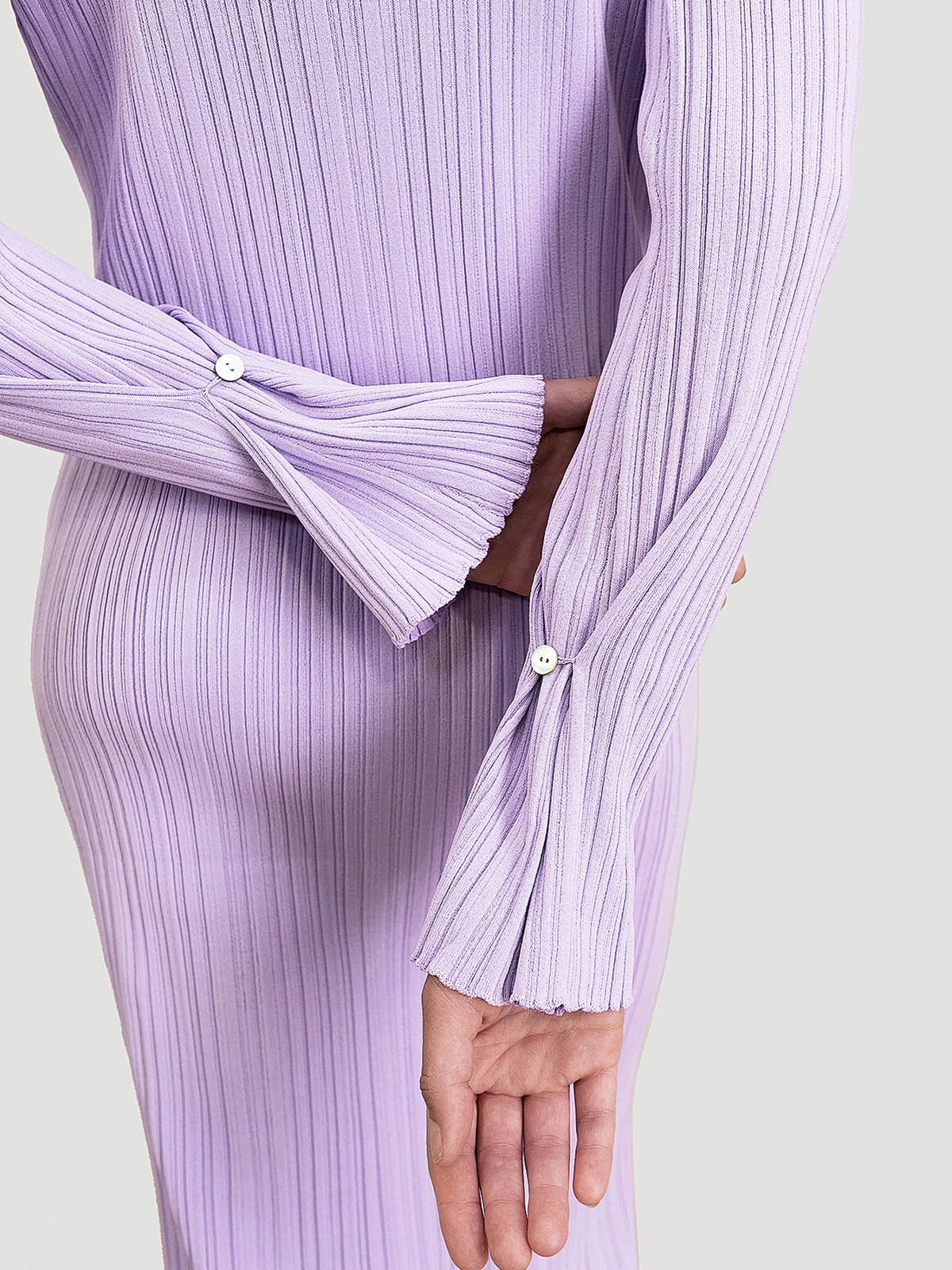 Hadeland Knit Dress Lilac 6