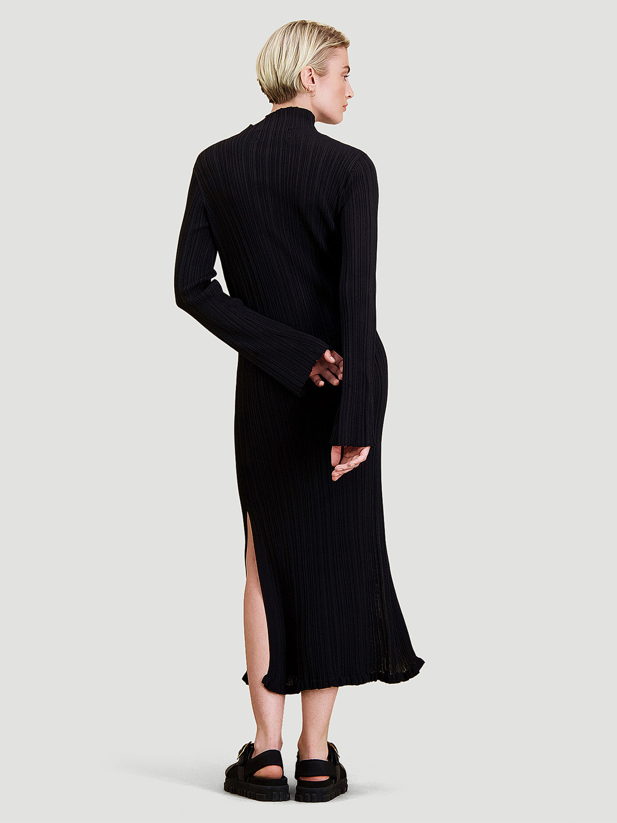 Hadeland Knit Dress Black - Holzweiler