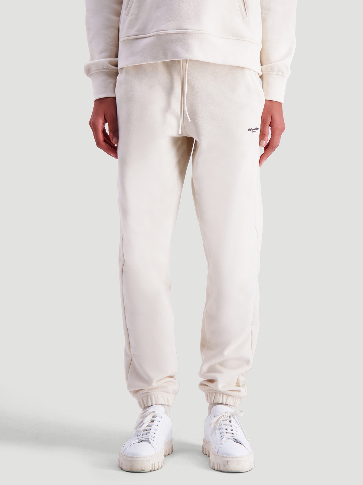 W. Oslo Sweat Trouser Ecru 4