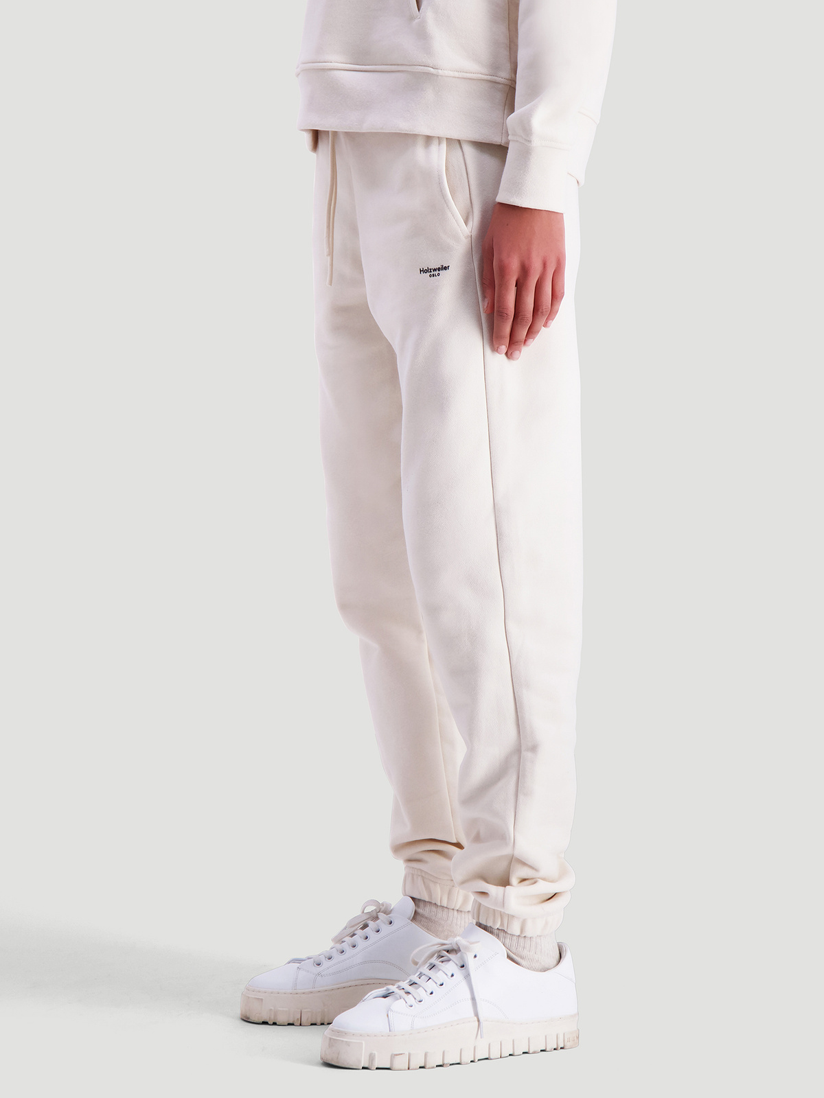 W. Oslo Sweat Trouser Ecru 3