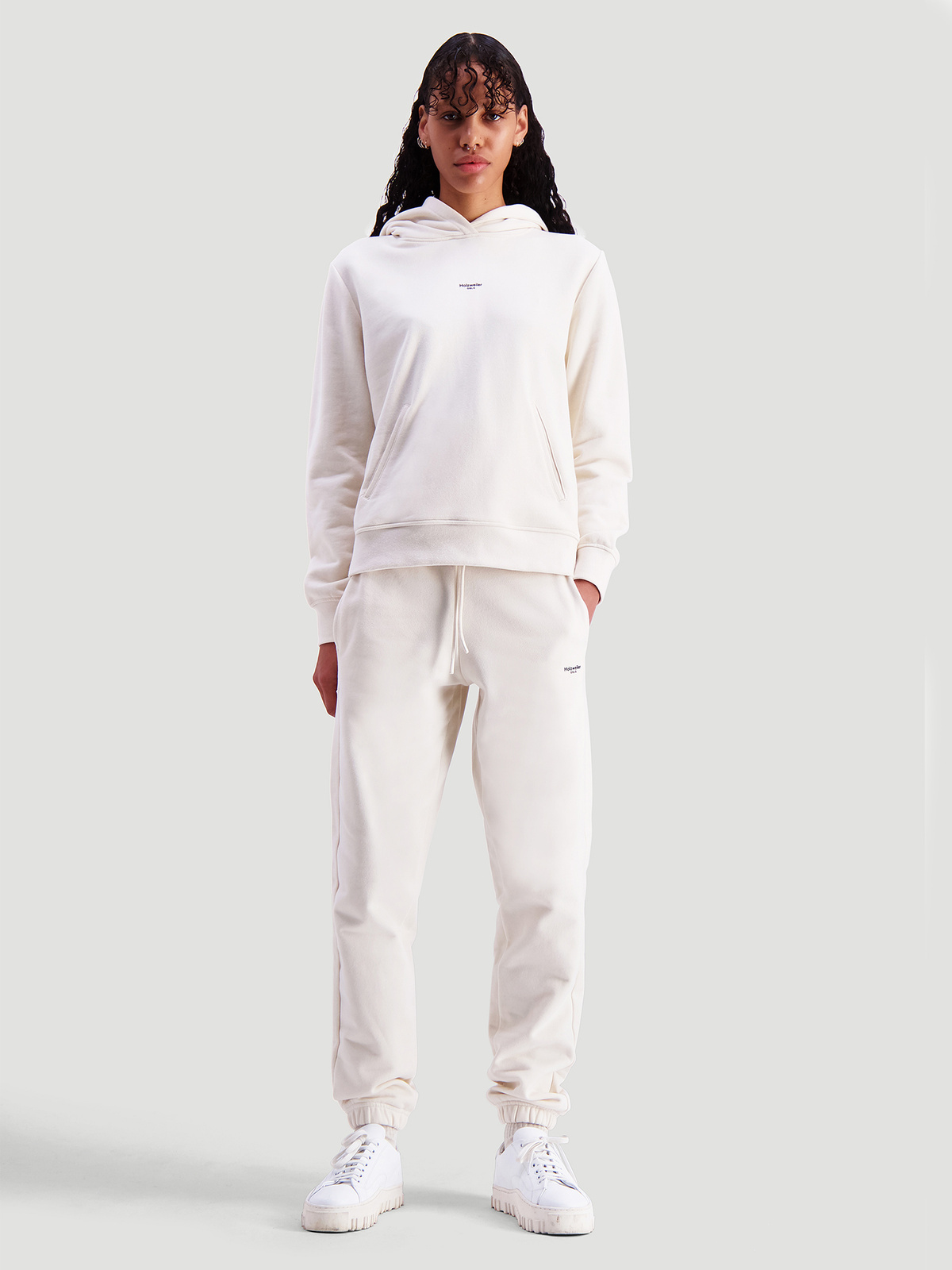 W. Oslo Sweat Trouser Ecru 6