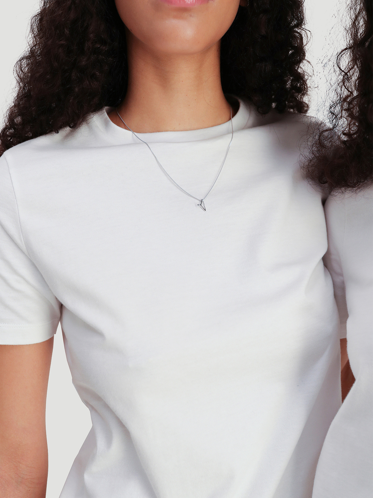 Hanger Necklace Silver 2