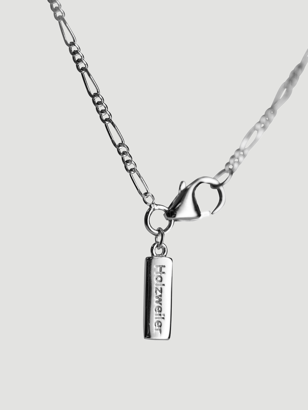 Figaro Necklace 60cm Sterling Silver 2