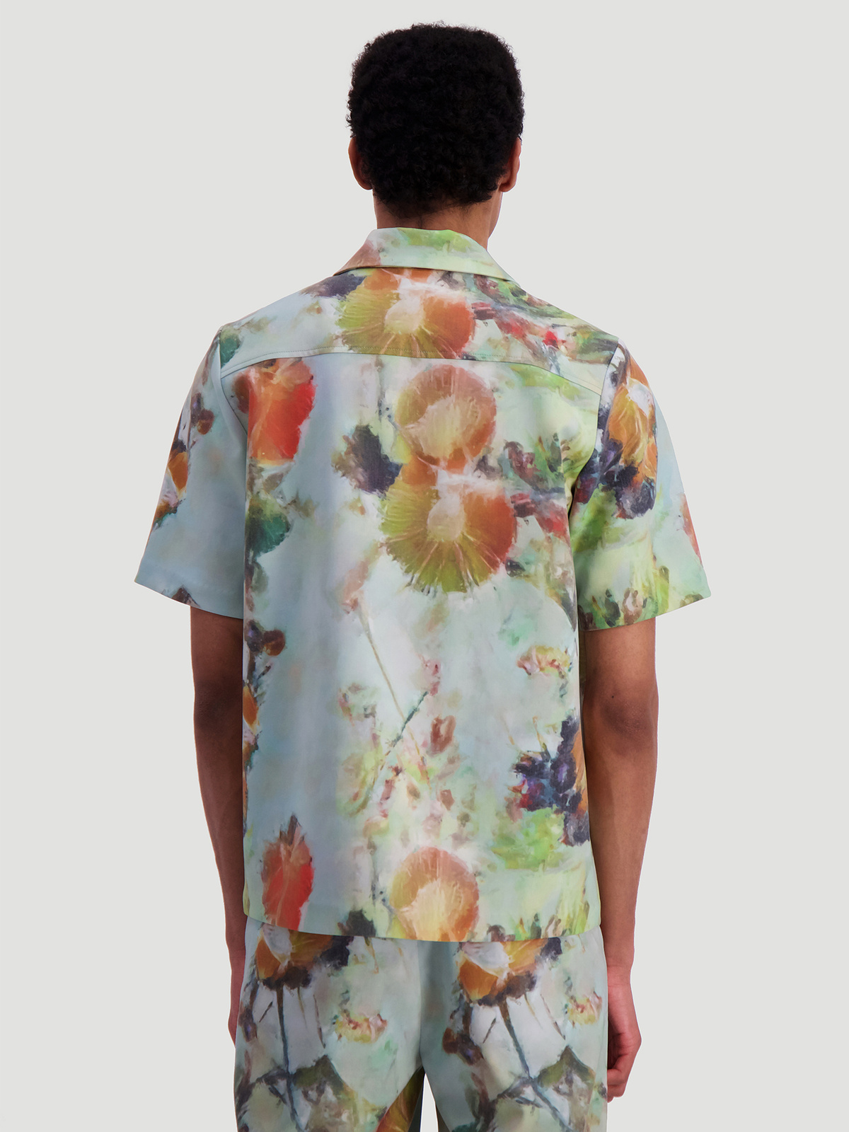 Kia Shirt Flower Mint Flower 7