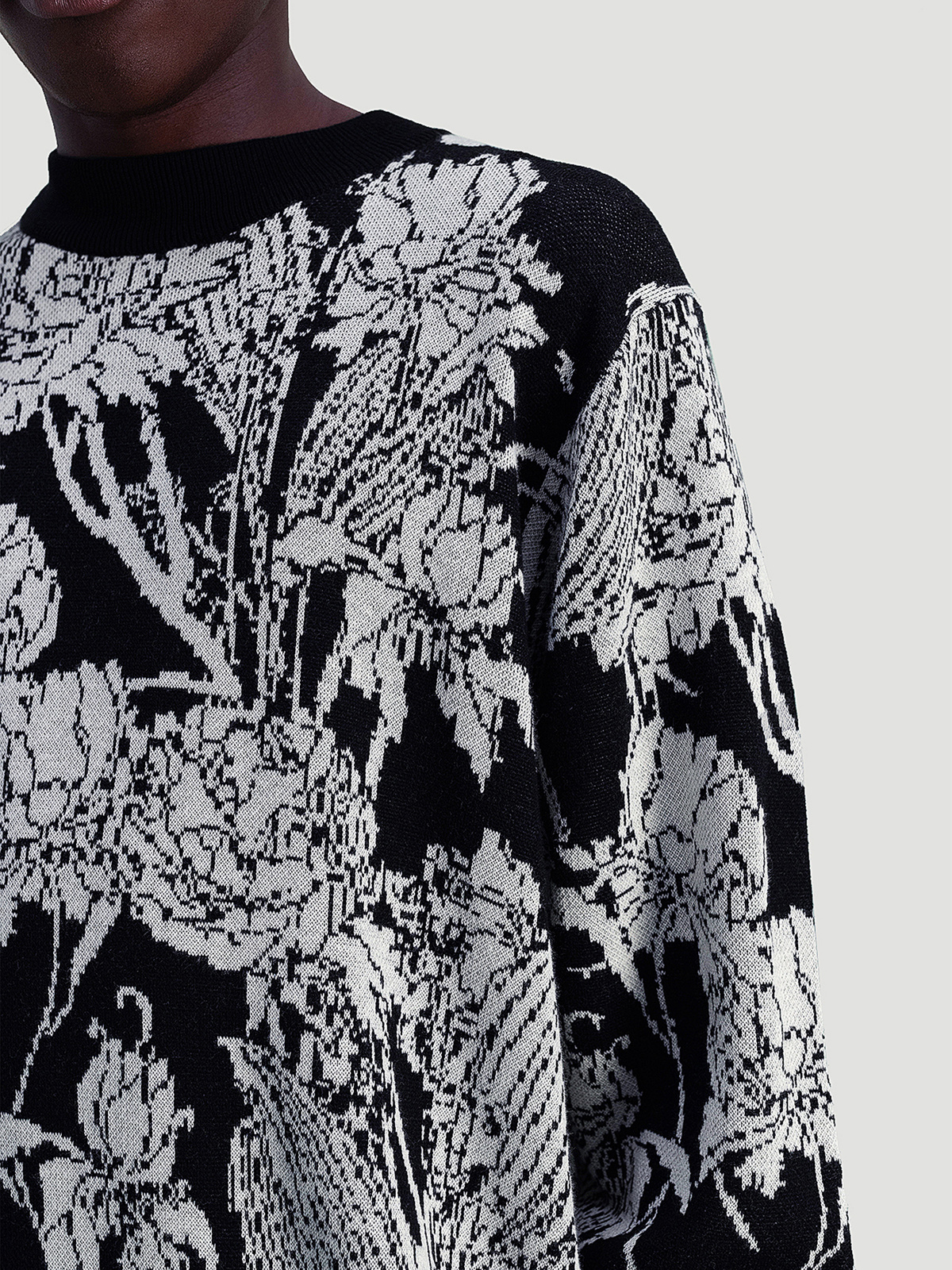 Haza Flower Black White Flower 1