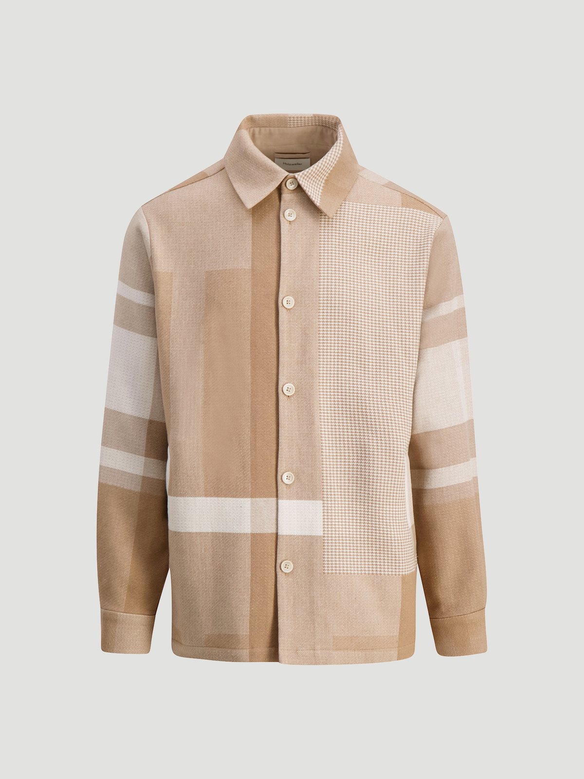 Elix Jacket Ecru Check 6