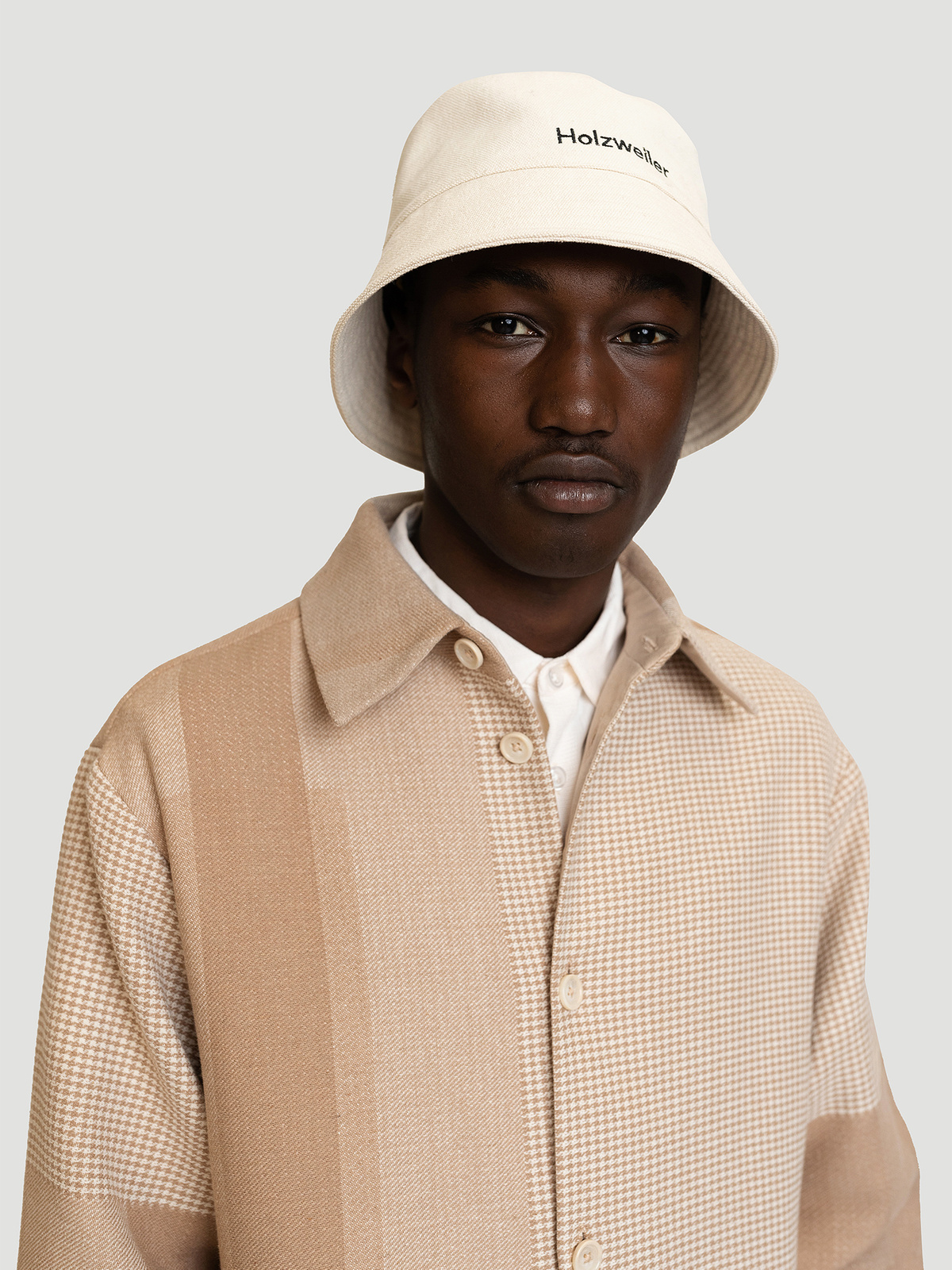 Elix Jacket Ecru Check 2
