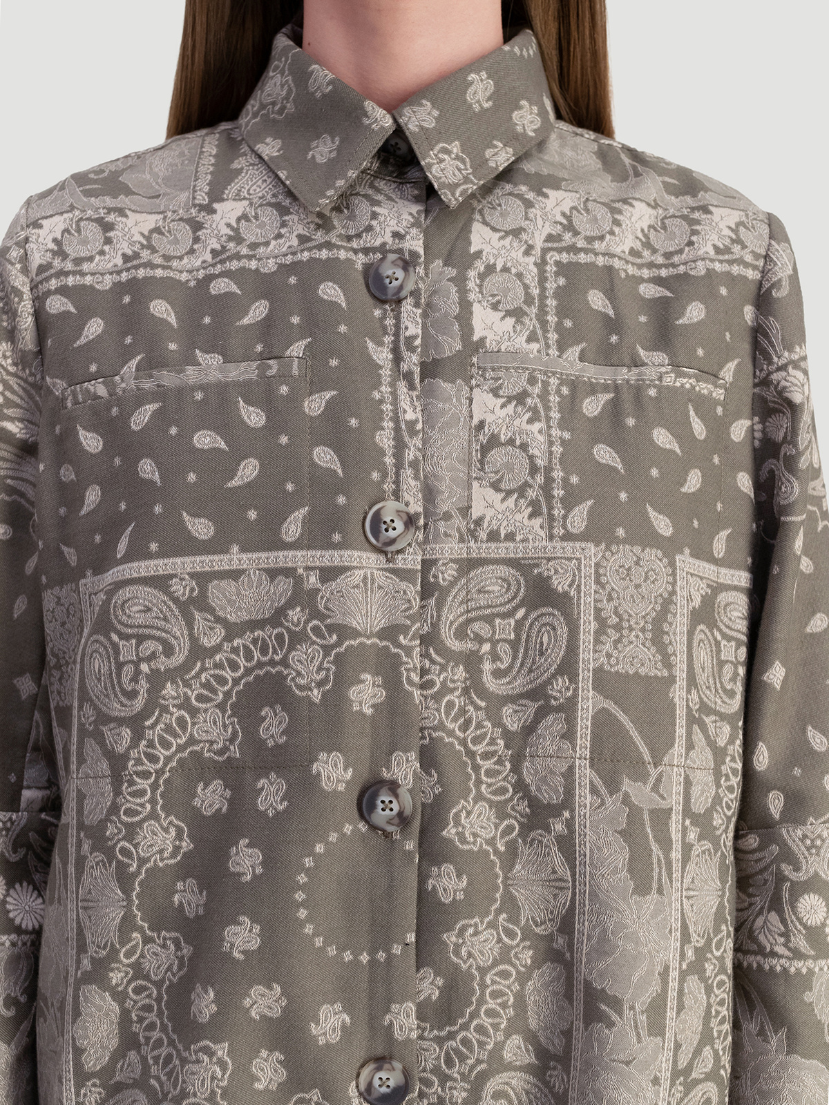 Dodo Brocade Jacket Dk. Green Mix 1