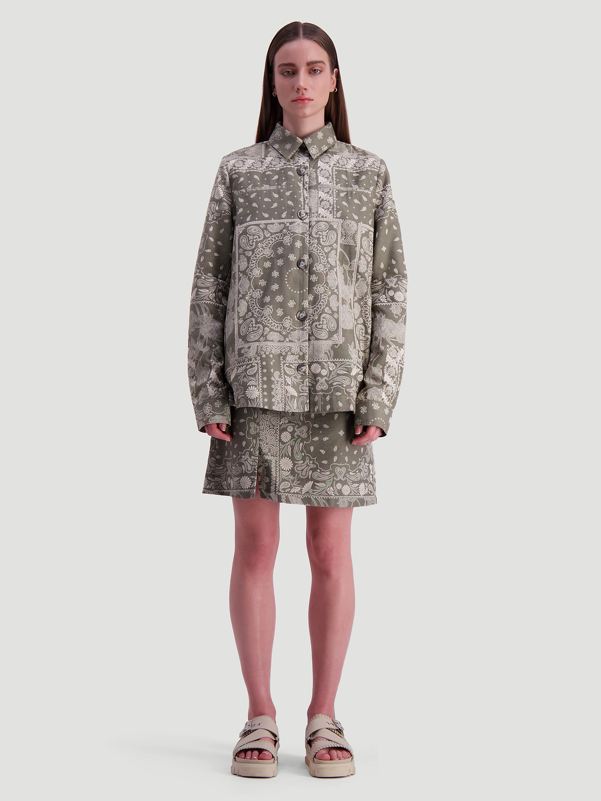 Dodo Brocade Jacket Dk. Green Mix 6