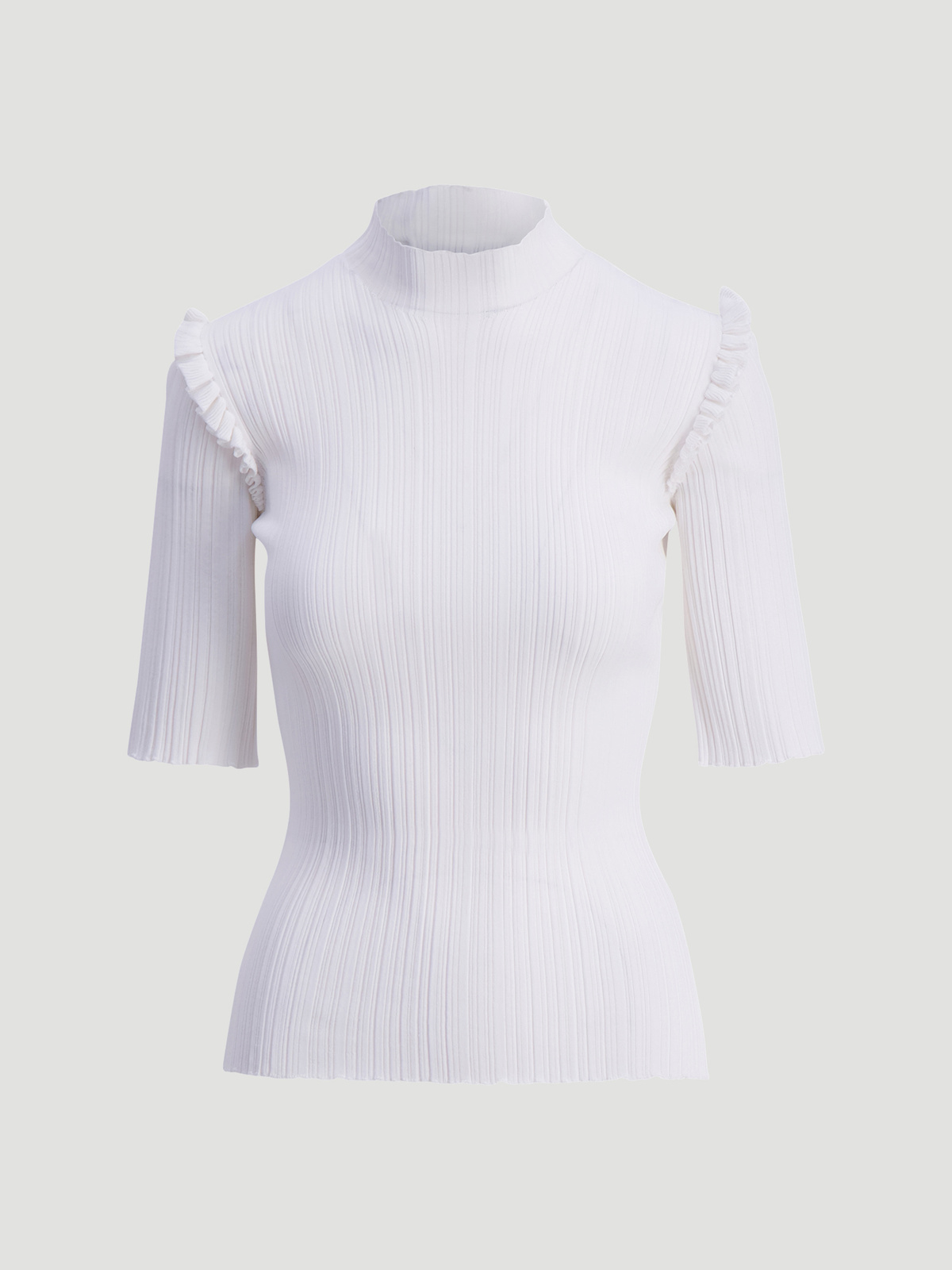 Taiger Knit Tee Ecru 0
