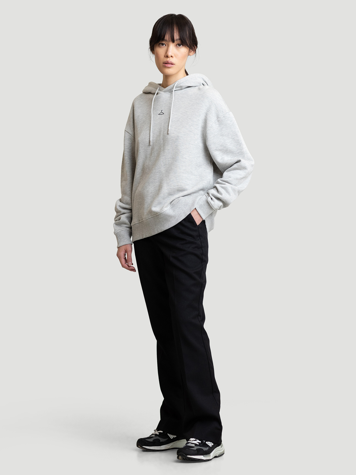 Hanger Hoodie Grey Mix 8