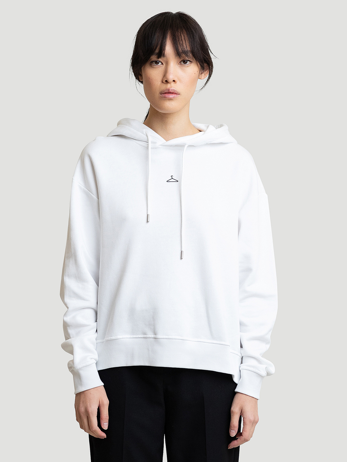 Hanger Hoodie White 5