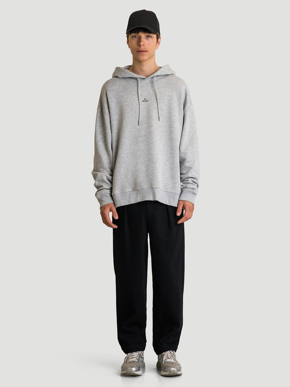 Hanger Hoodie Grey Mix 9