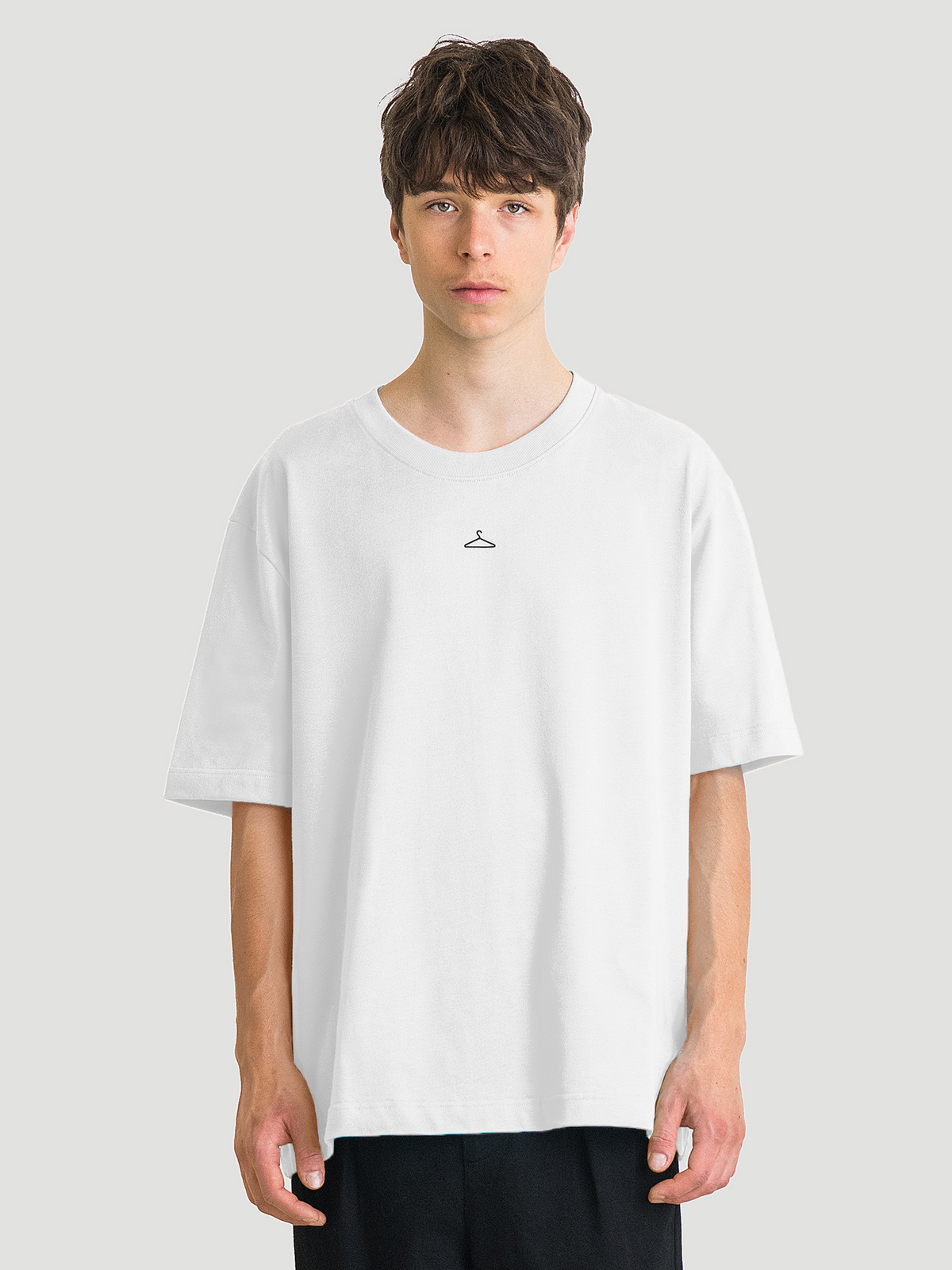 Hanger Tee White 4