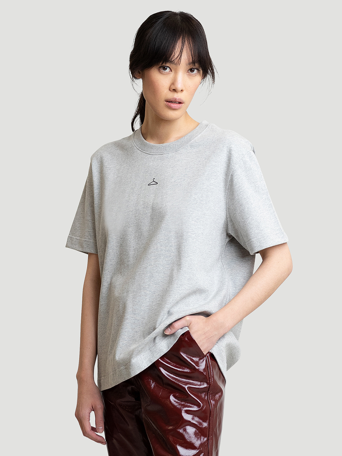 Hanger Tee Grey Mix 4