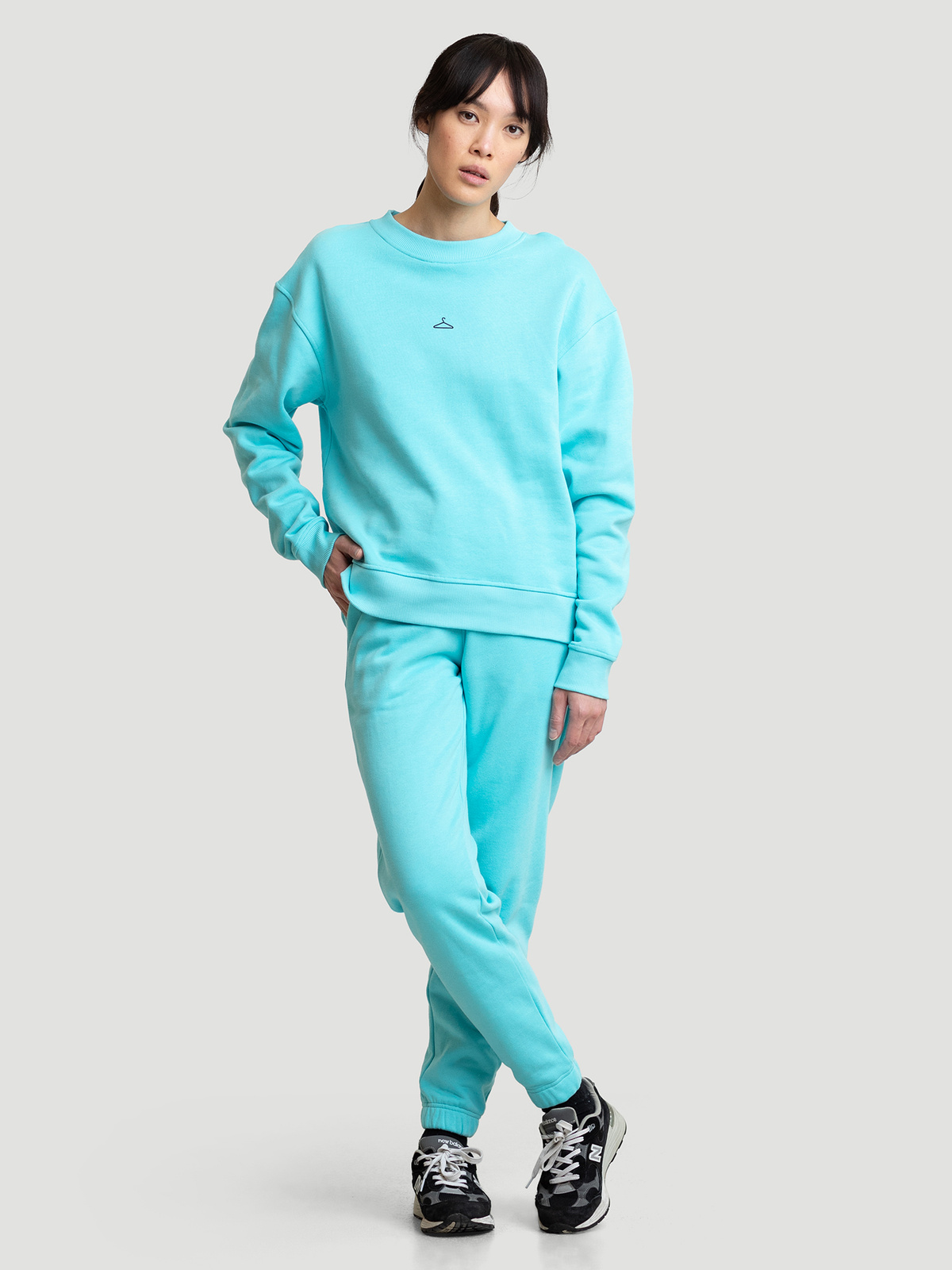 Hanger Trousers Aqua 3