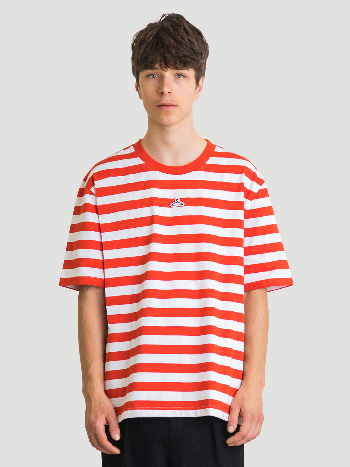 Hanger Striped Tee Red White 6