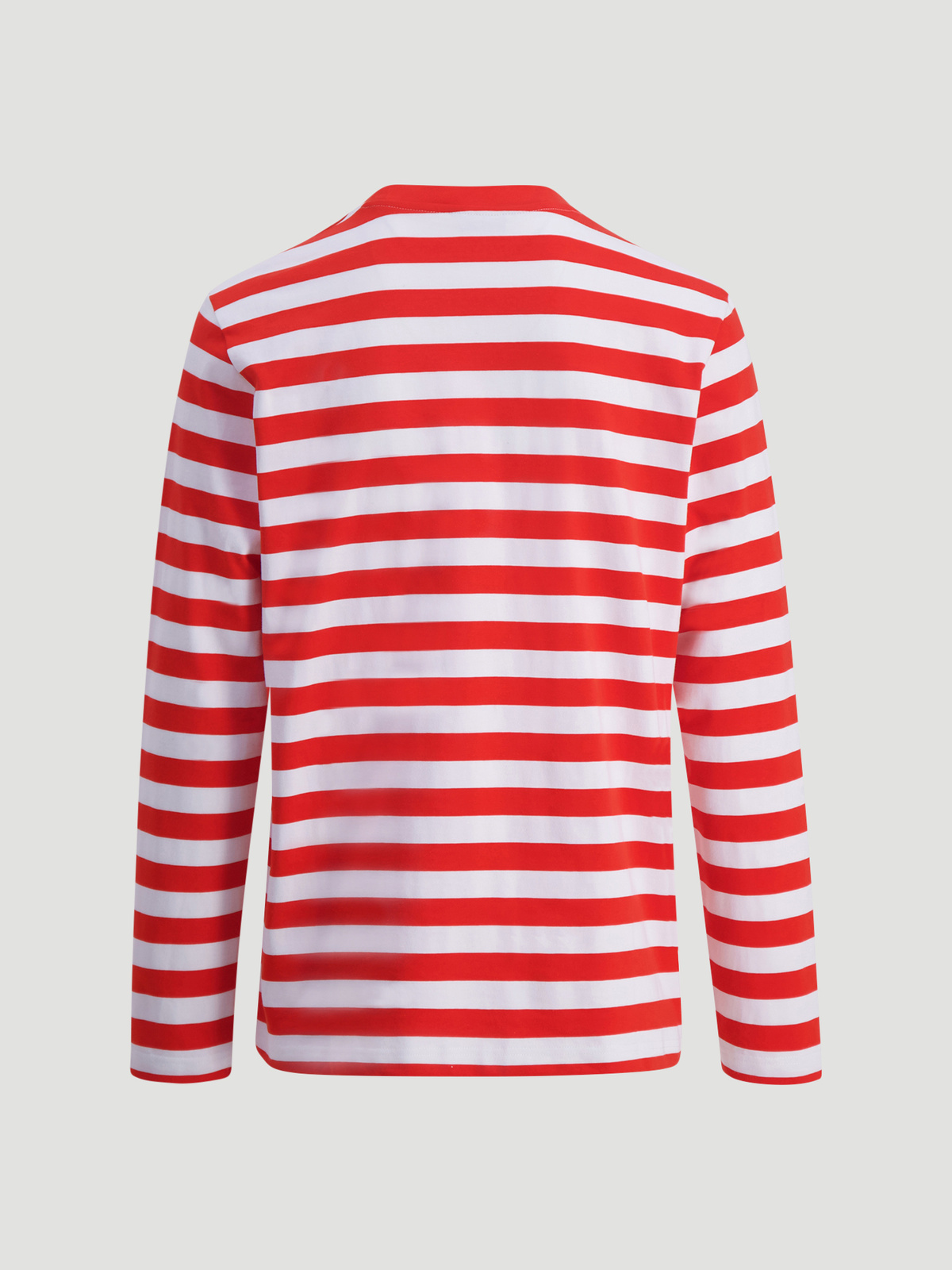 Hanger Striped Longsleeve Red White 1