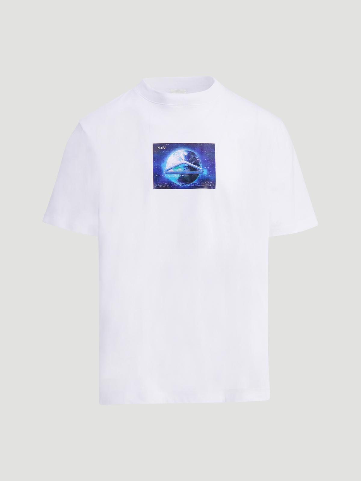 Hanger Global Print Tee White 0
