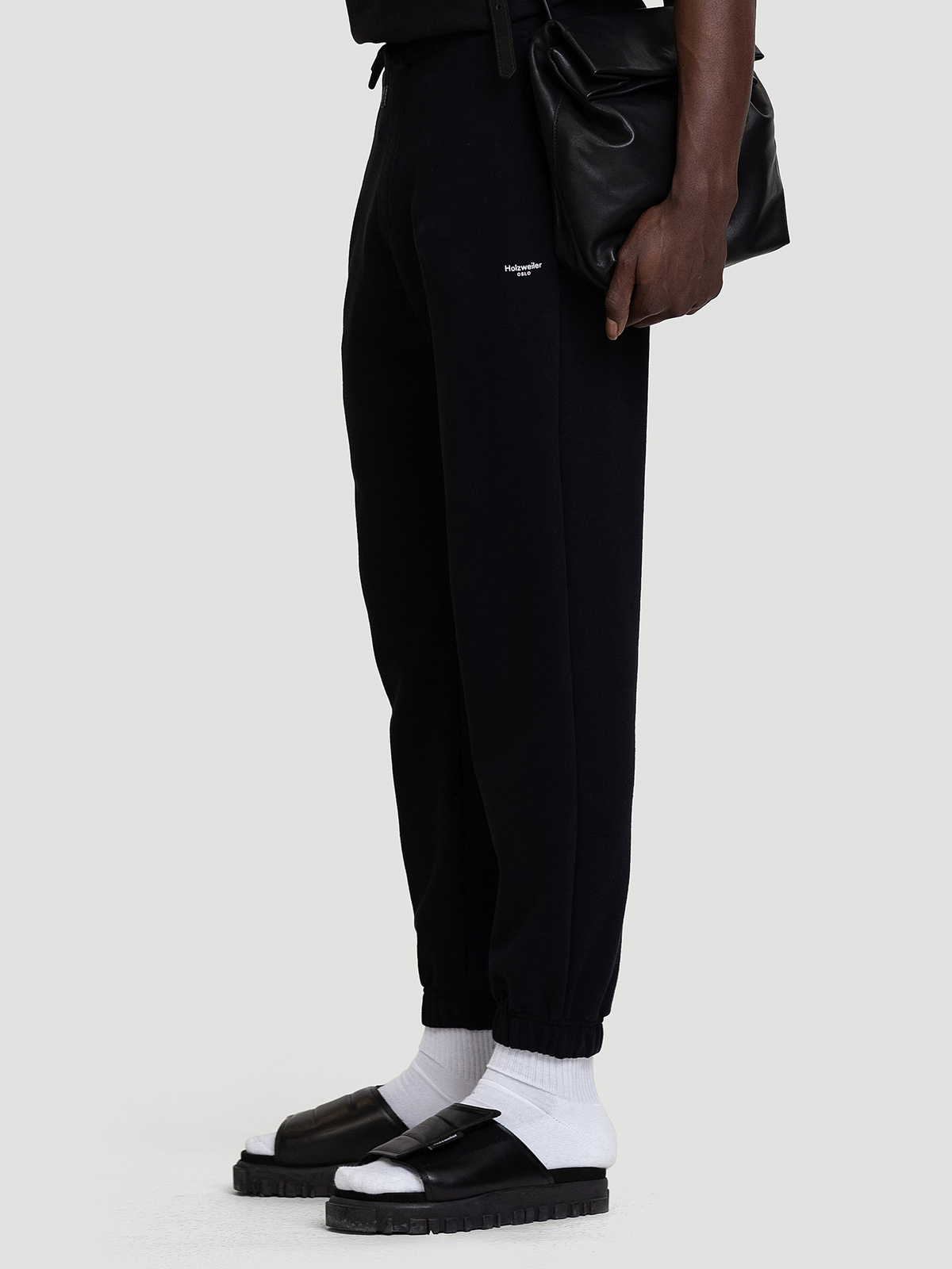 M. Oslo Sweat Trouser Black 1