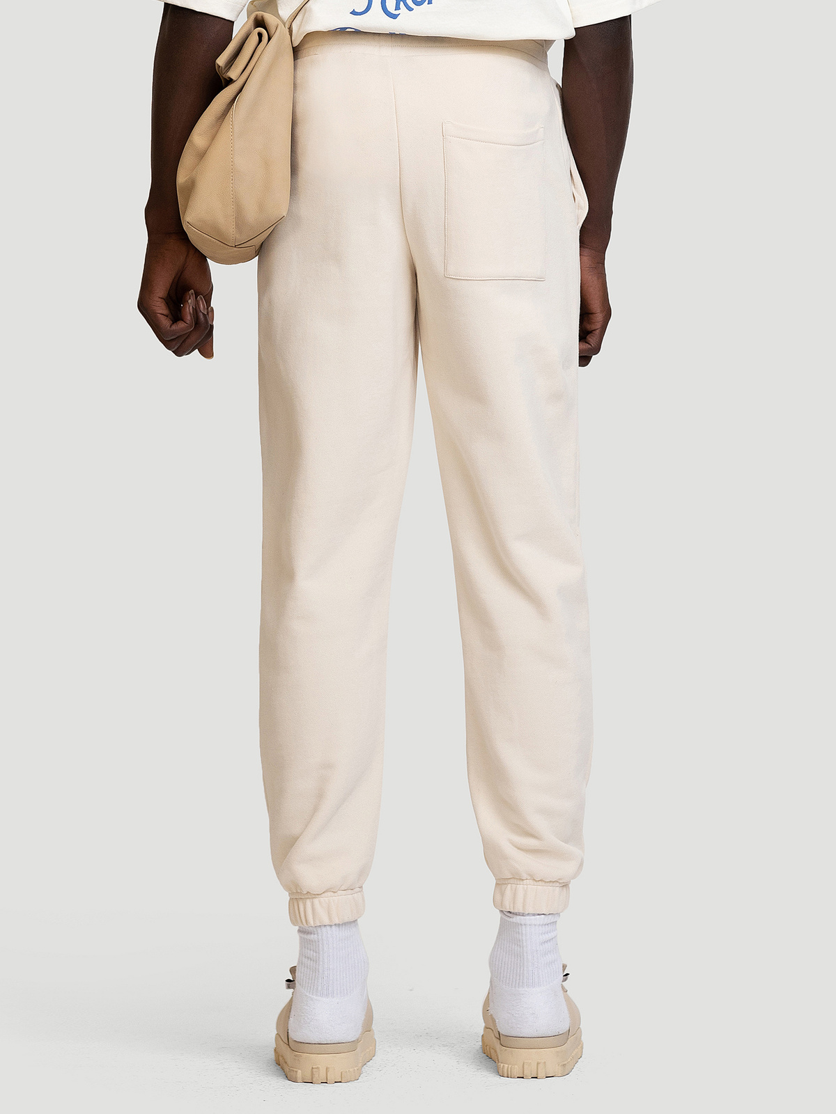 M. Oslo Sweat Trouser Ecru 4
