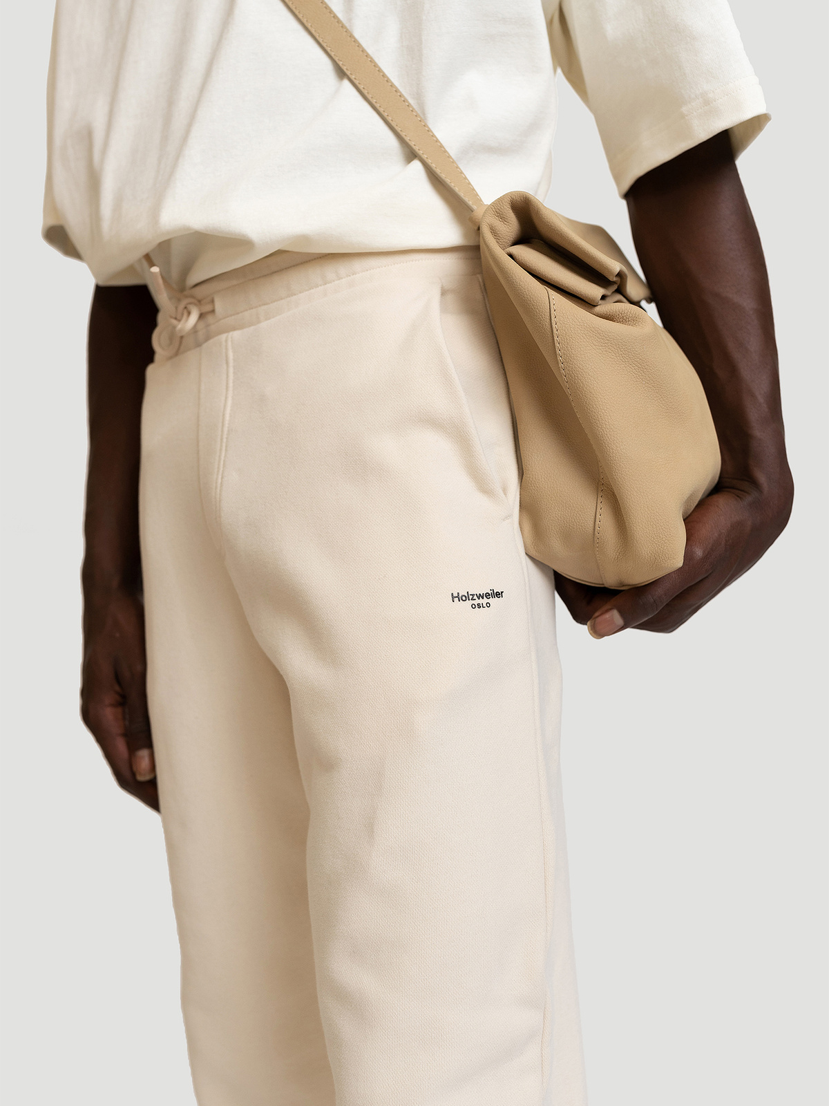 M. Oslo Sweat Trouser Ecru 1