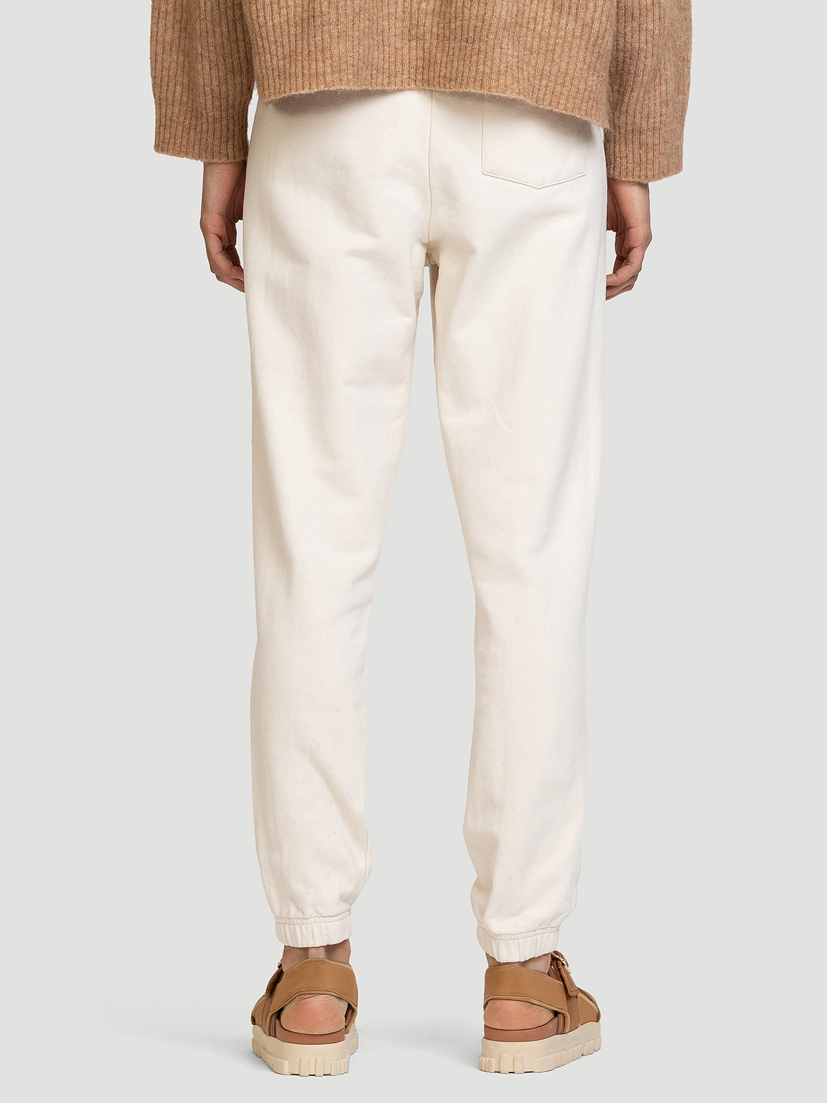W. Oslo Sweat Trouser Ecru 3