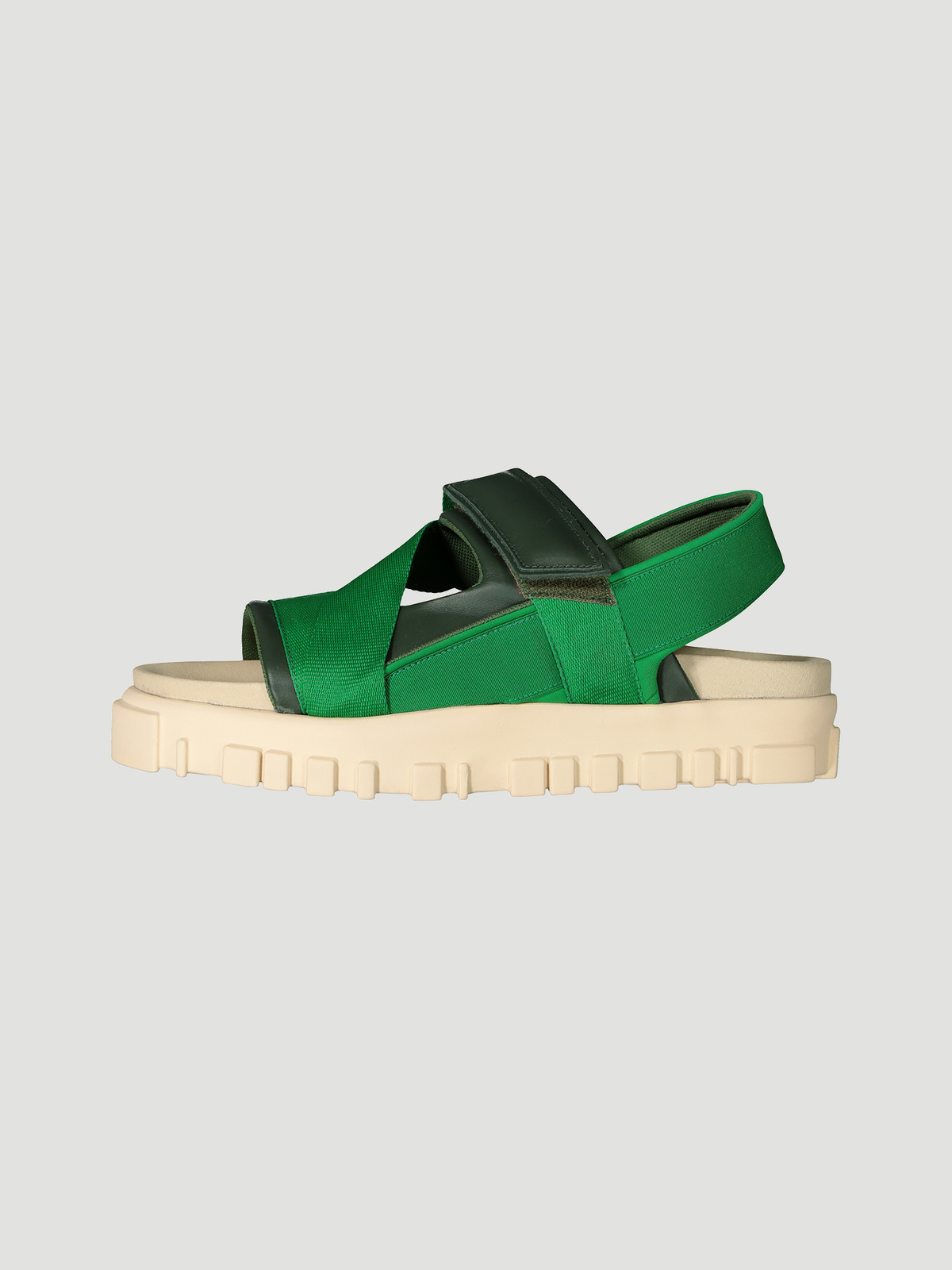 National Sandal Velcro Green 2