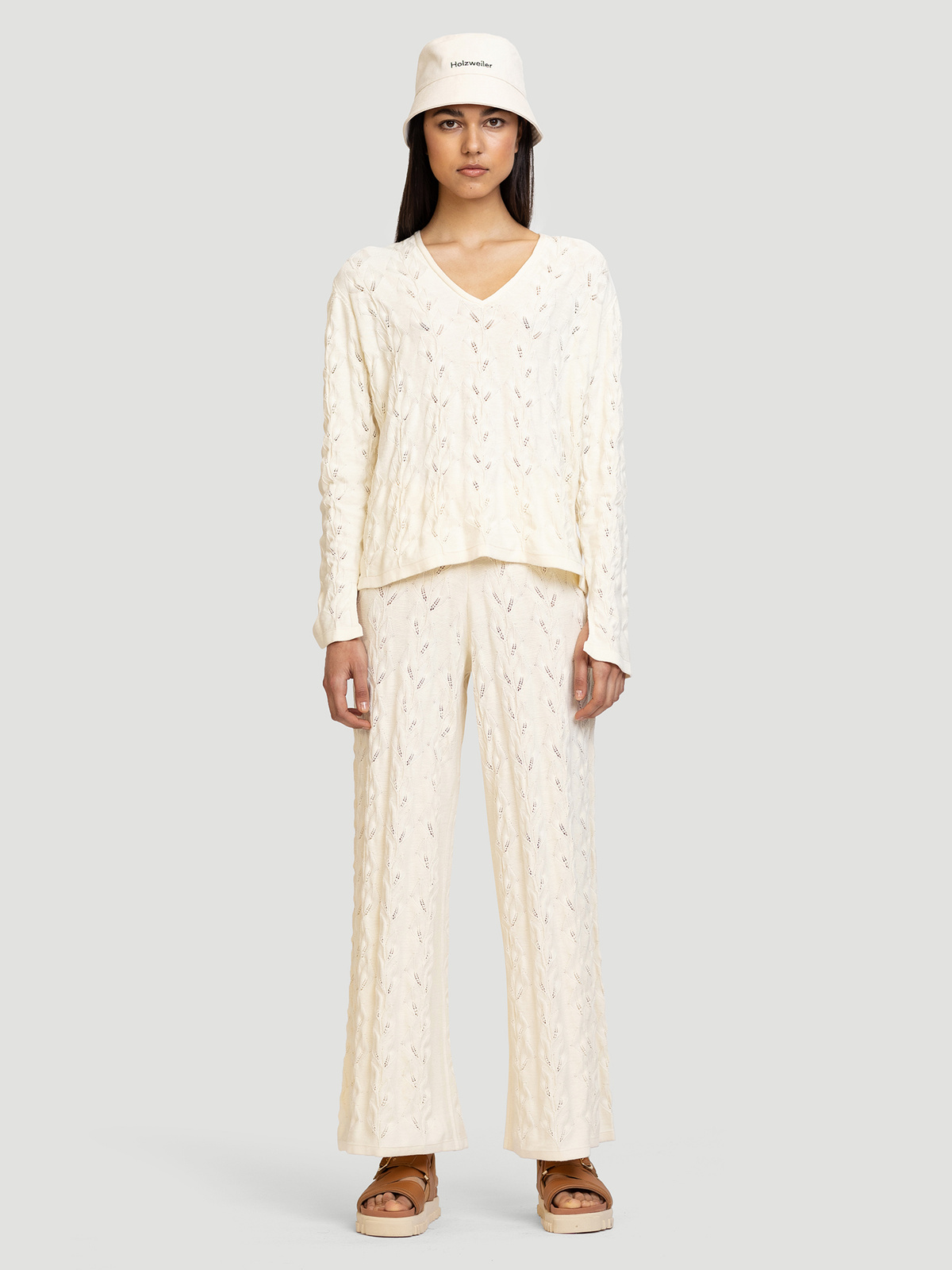 Niste Knit Top Ecru 2