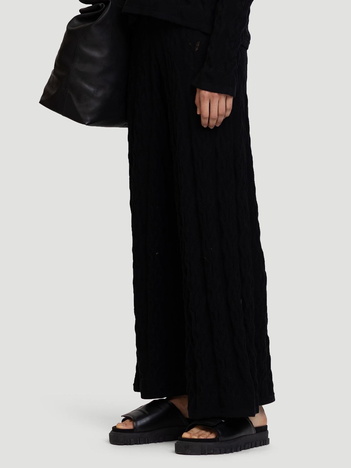 Thiril Knit Trouser Black 2