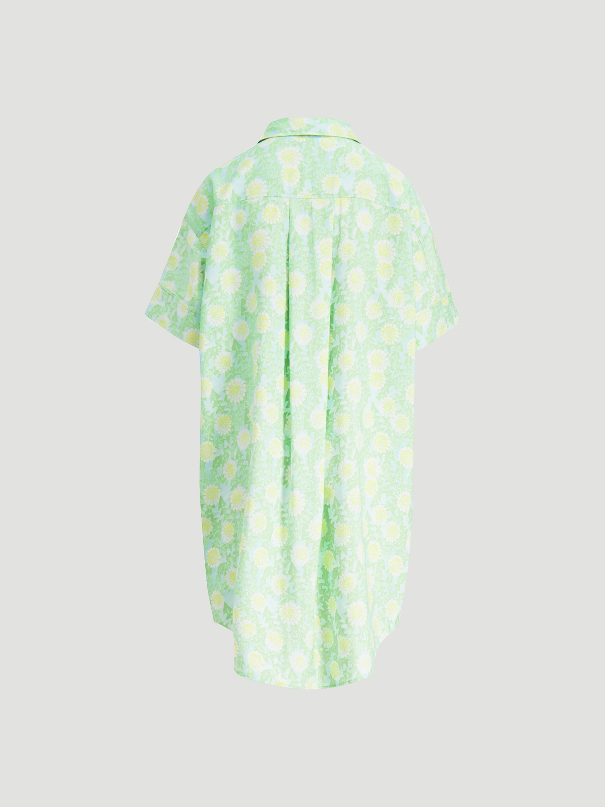 Lafayette Print Dress Lt. Green mix 7
