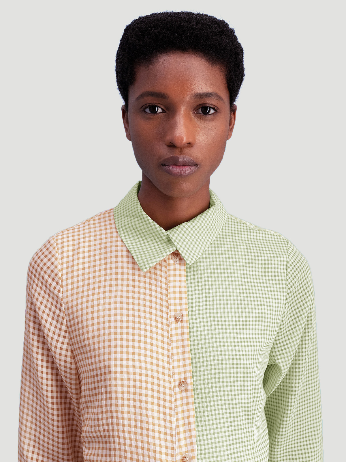Peppo Dress Lt. Green mix 2