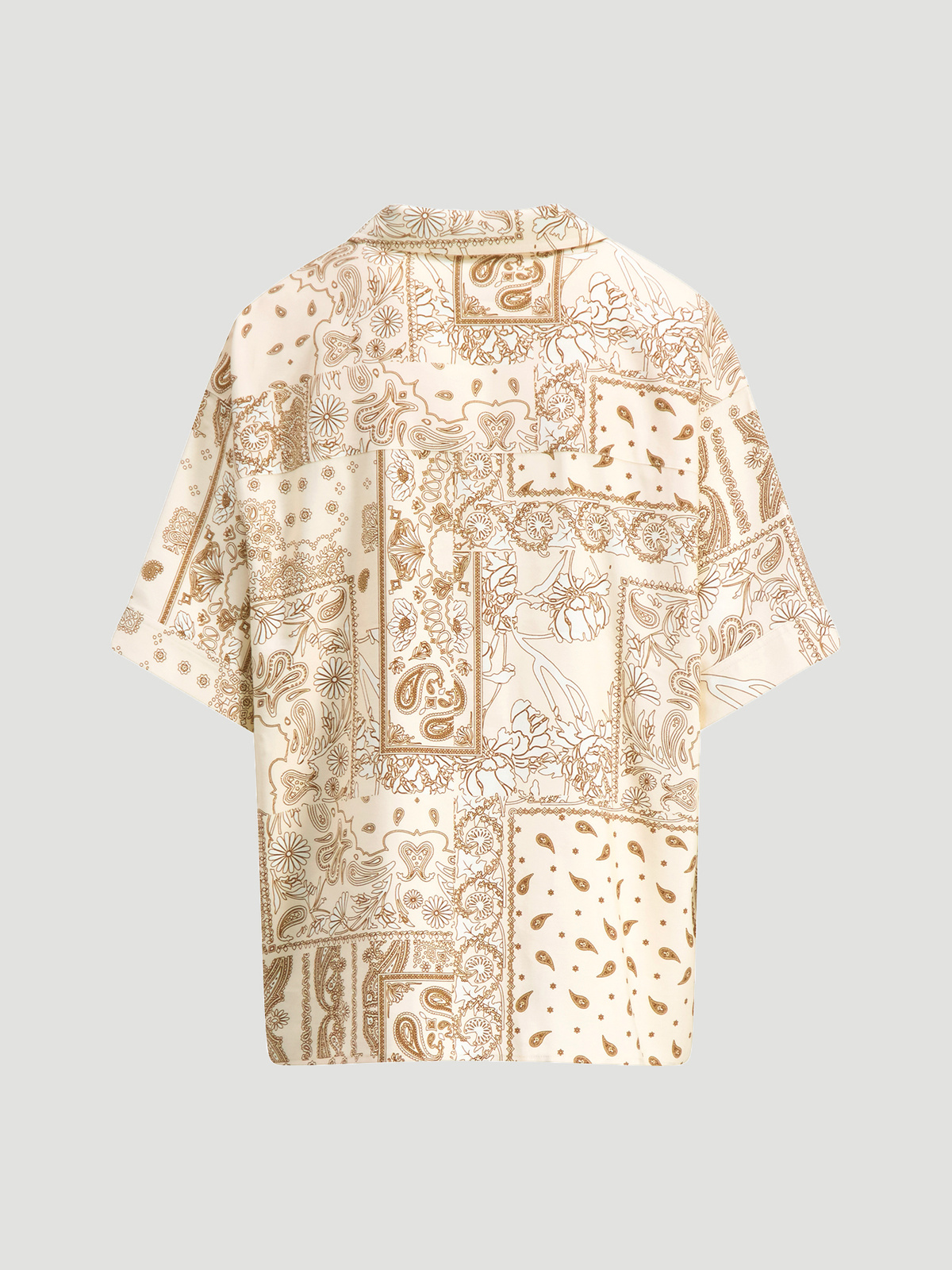 Edgar Print Shirt Lt. Yellow Mix 6