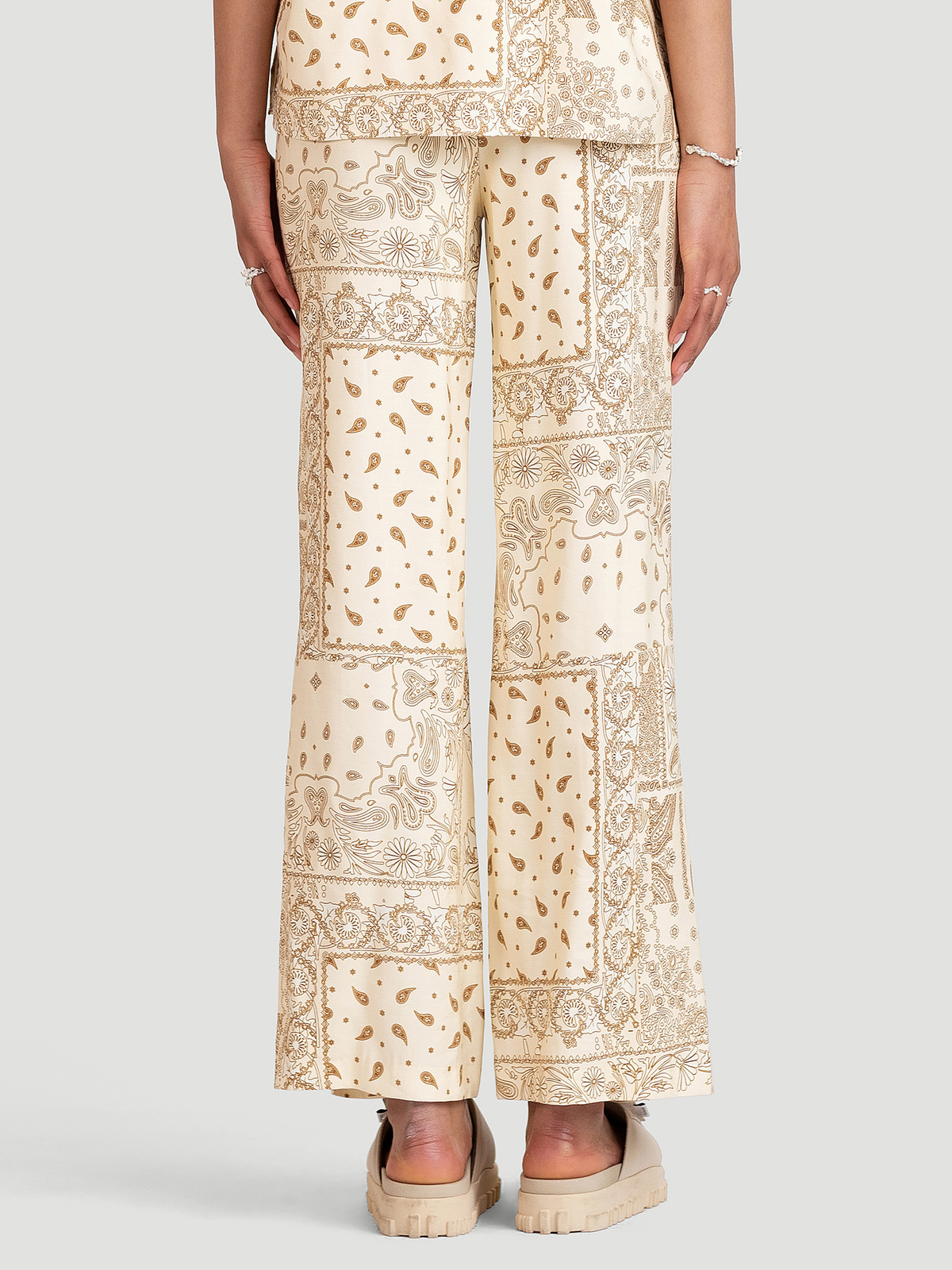 Luka Print Trouser Lt. Yellow Mix 4