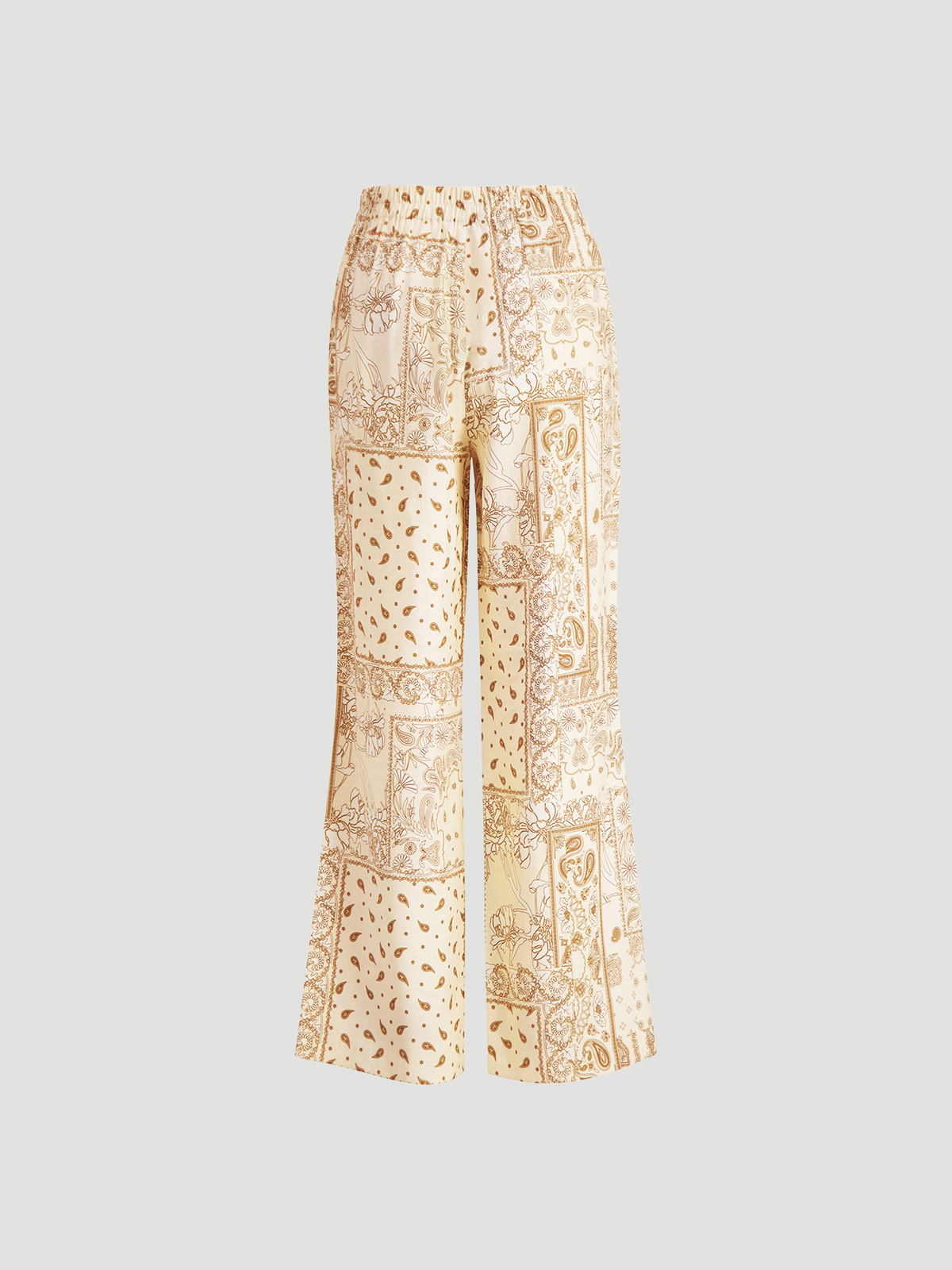 Luka Print Trouser Lt. Yellow Mix 6