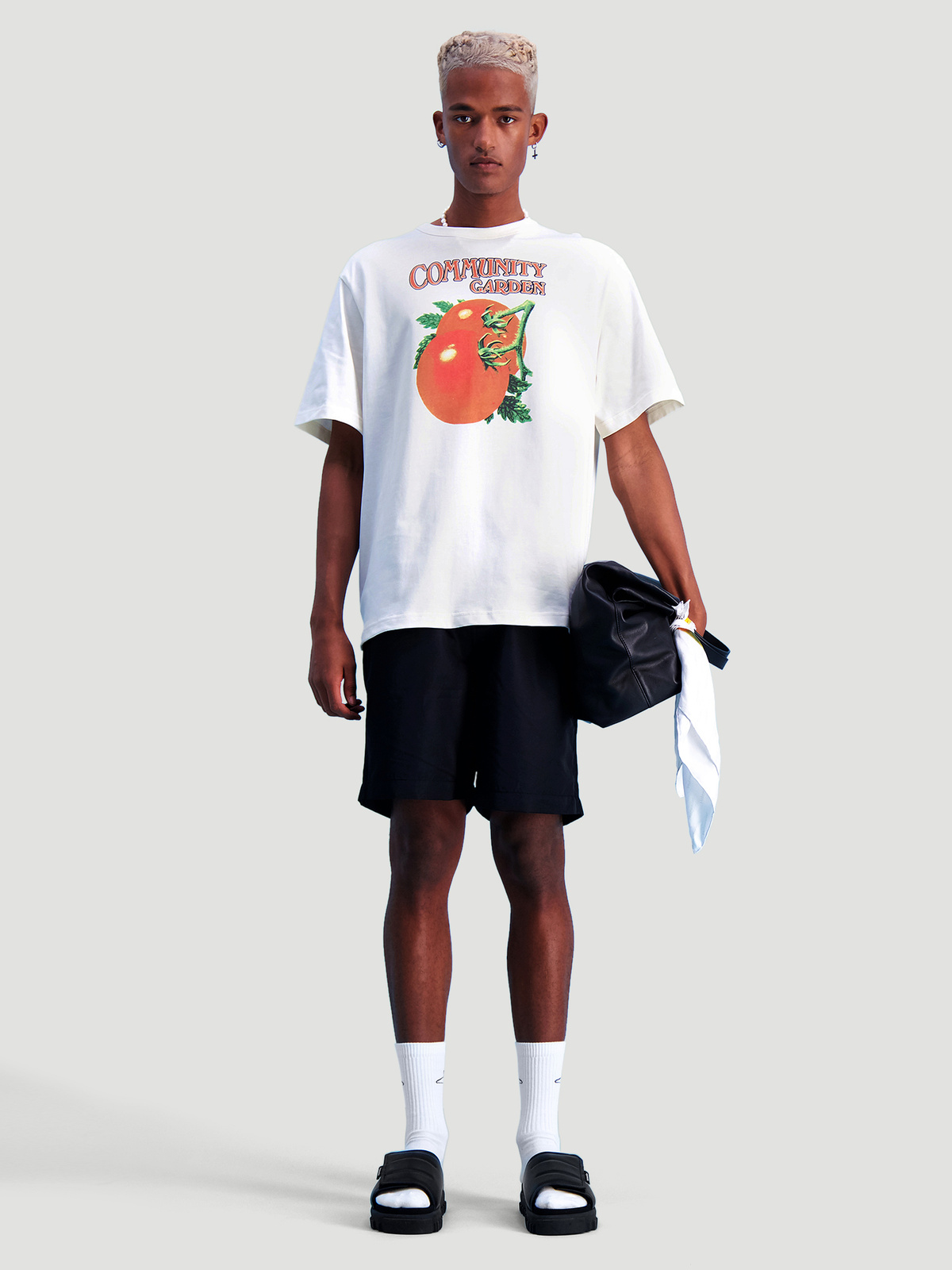 Salt Tomato Tee Ecru 4