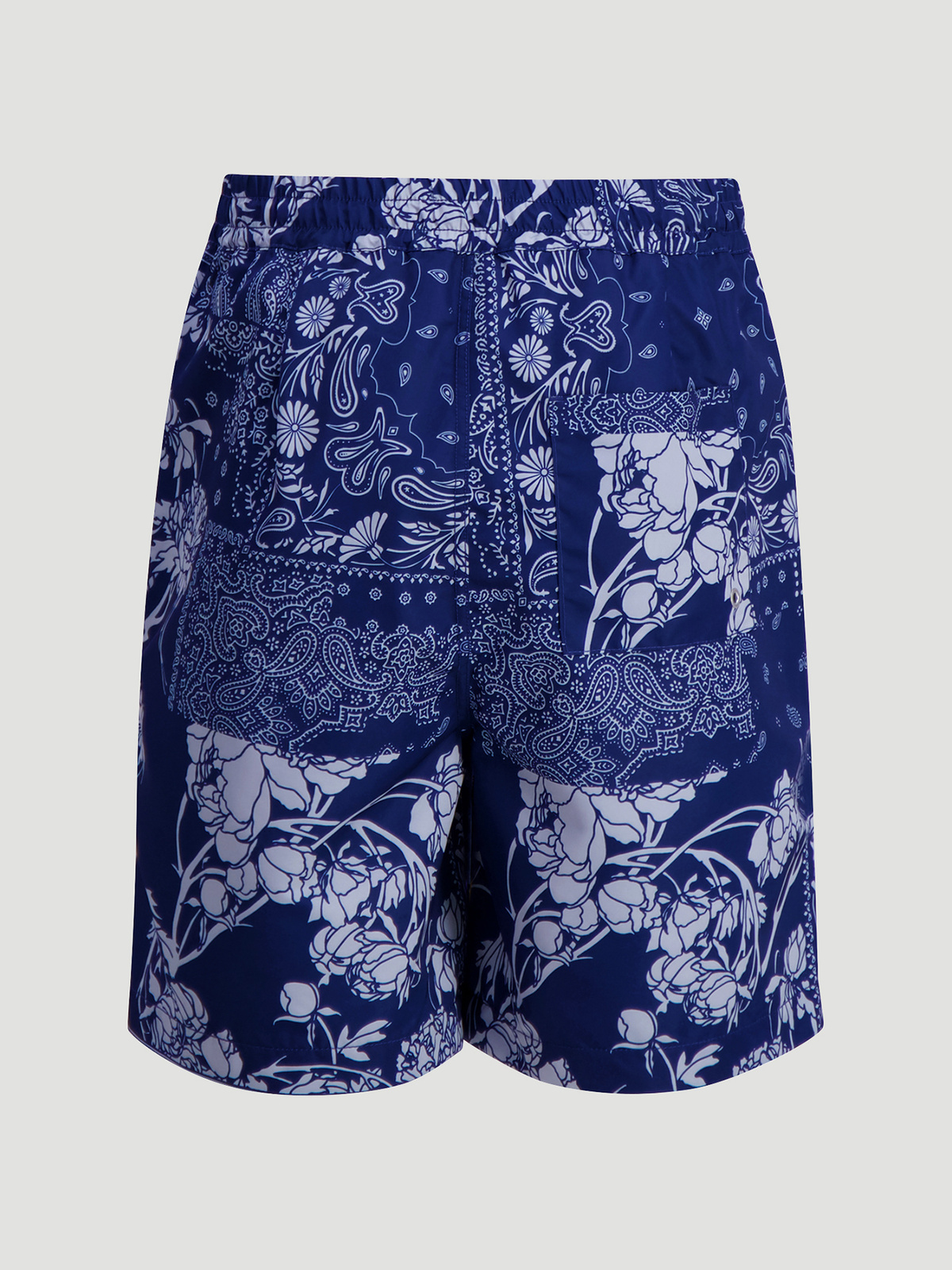 Colossal Print Shorts Blue Mix 5