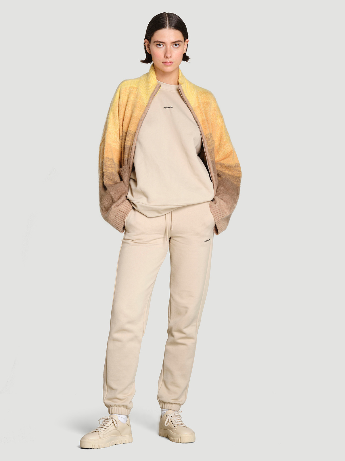 Gabby Sweat Trouser Beige 0