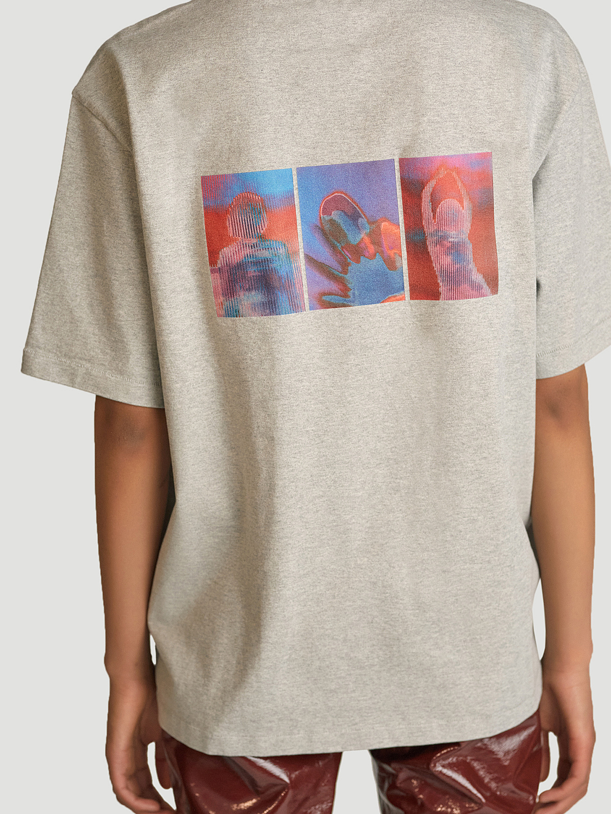 Kjerag Print Tee Grey Mix 1