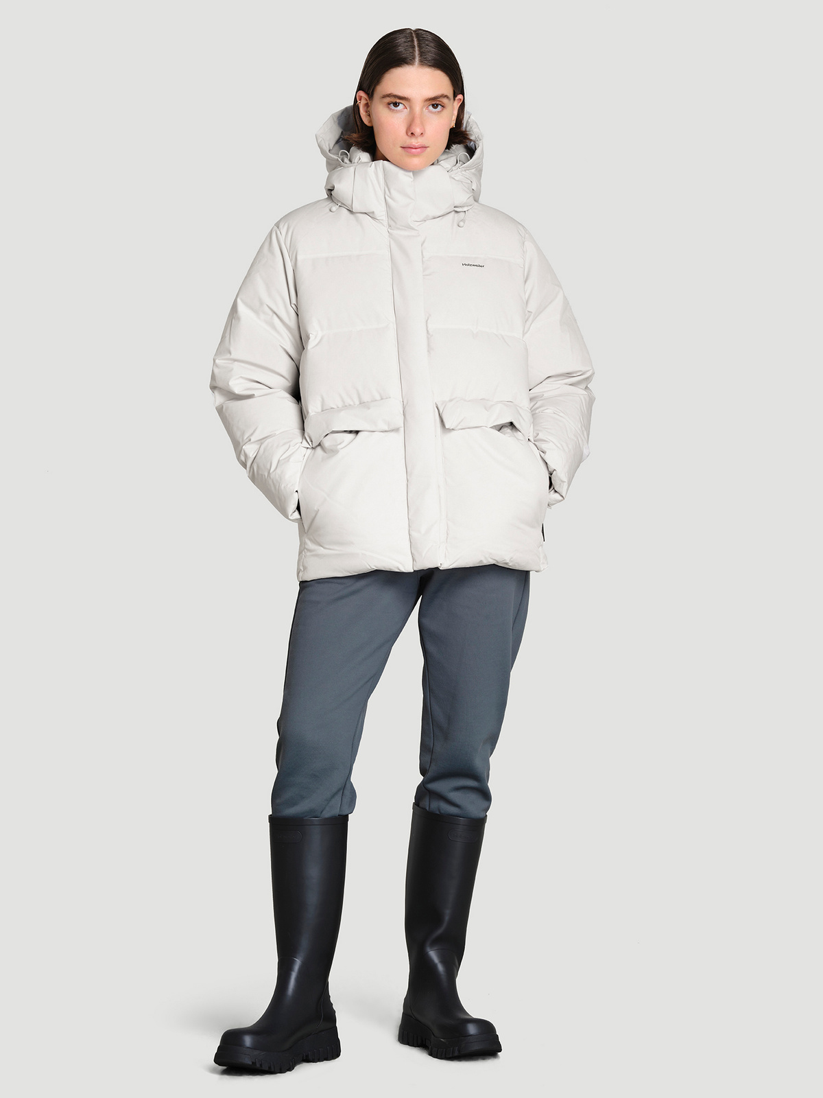 Besseggen Down Jacket Lt. Grey 1
