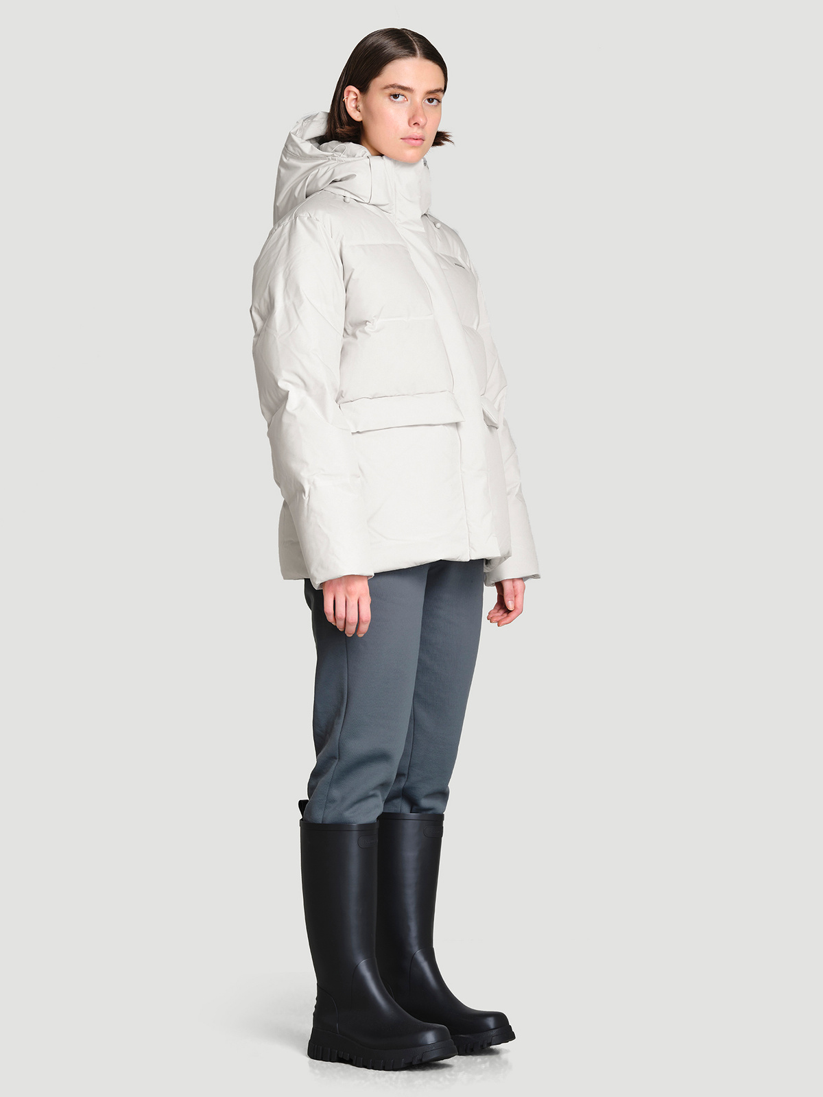 Besseggen Down Jacket Lt. Grey 3