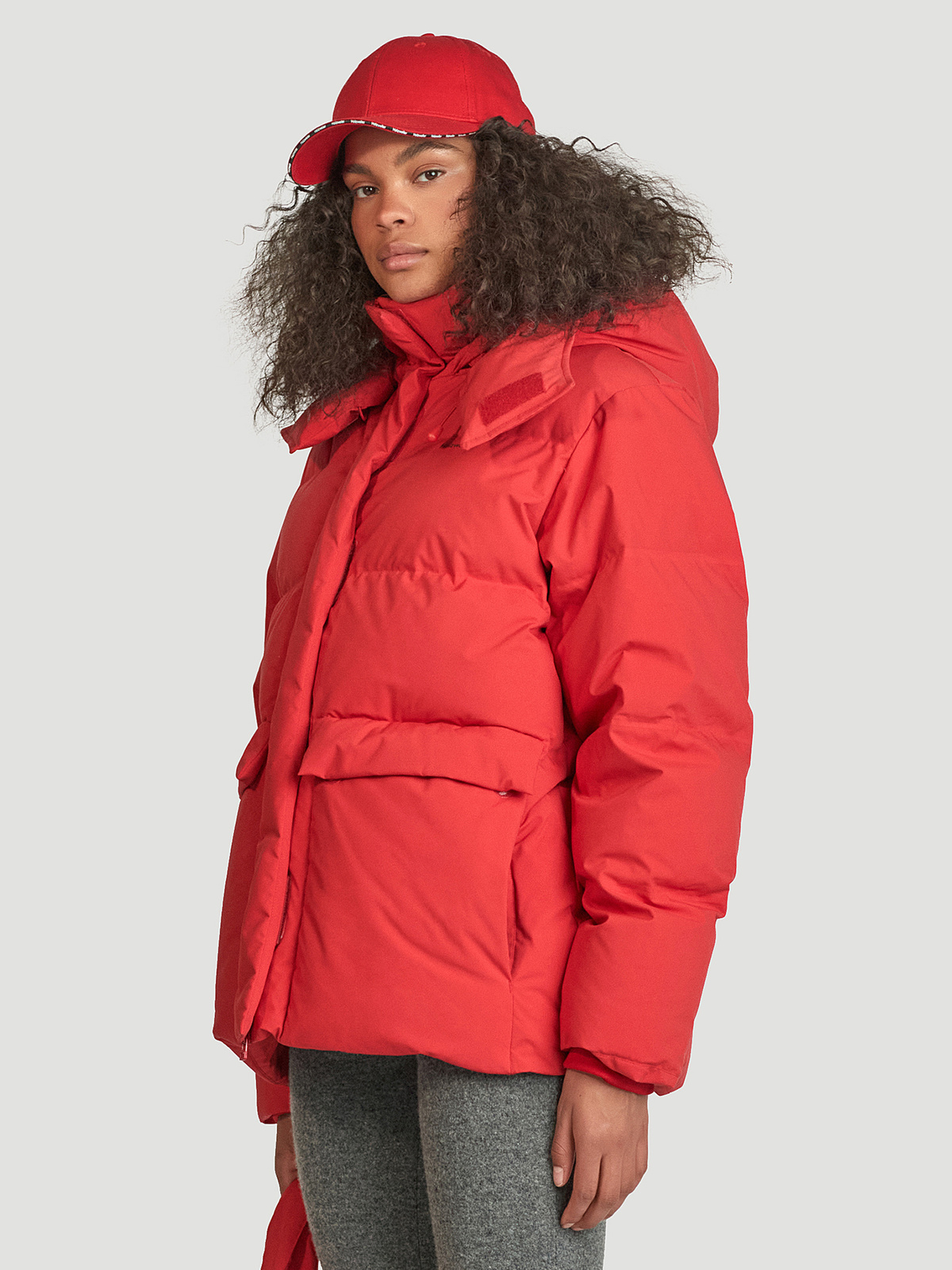 Besseggen Down Jacket Red 2