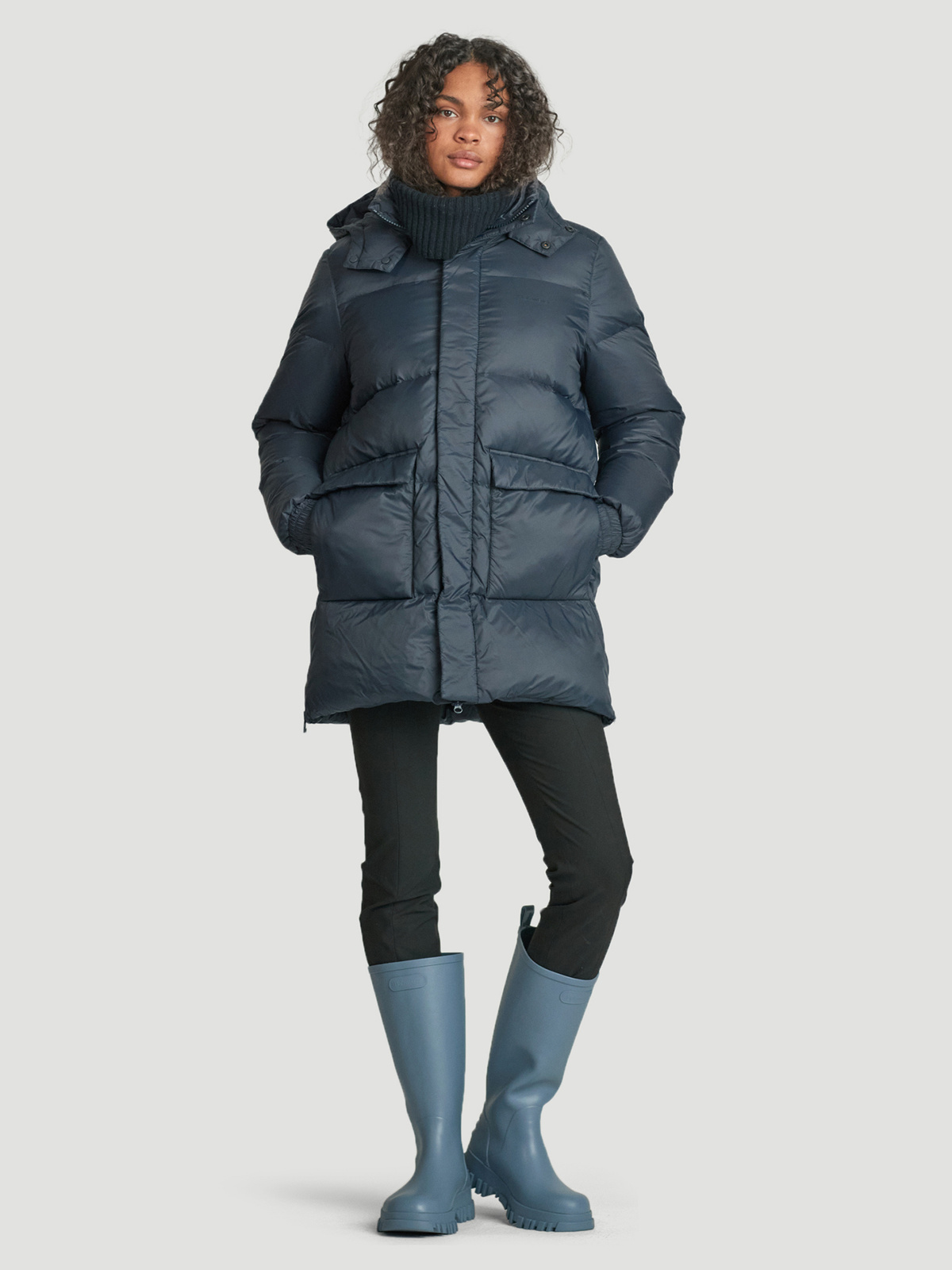 Sol Down Jacket Navy 0