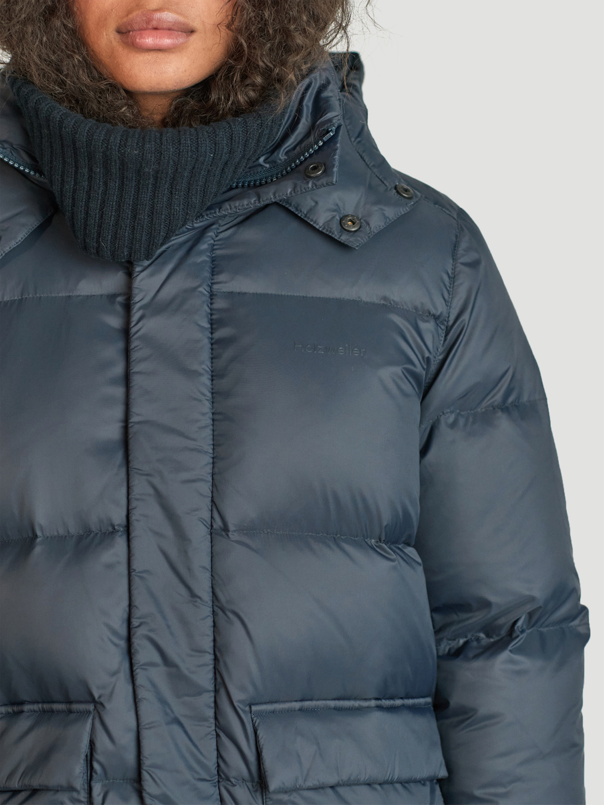 Sol Down Jacket Navy 2