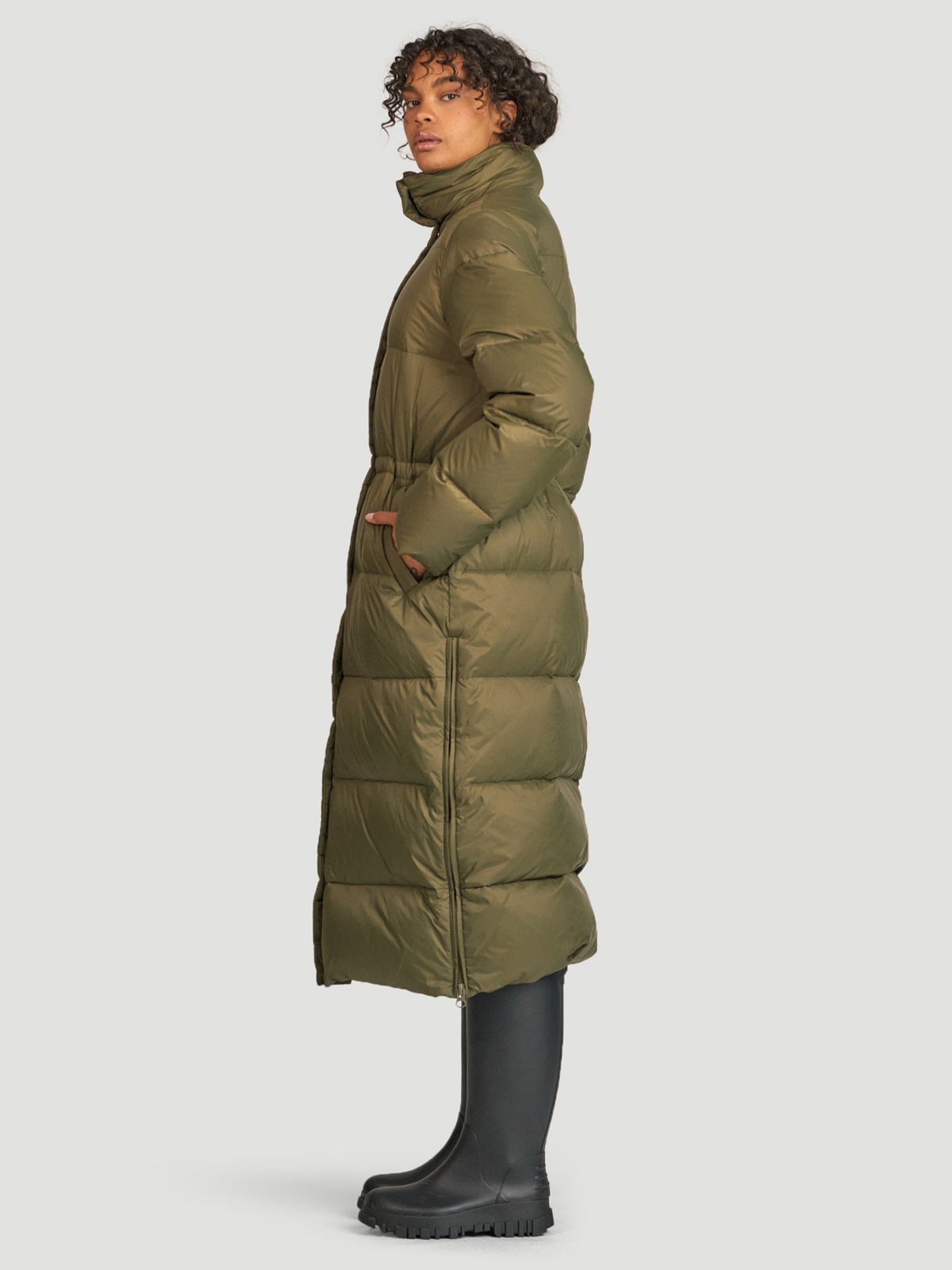 Skogshorn Down Jacket Army 5