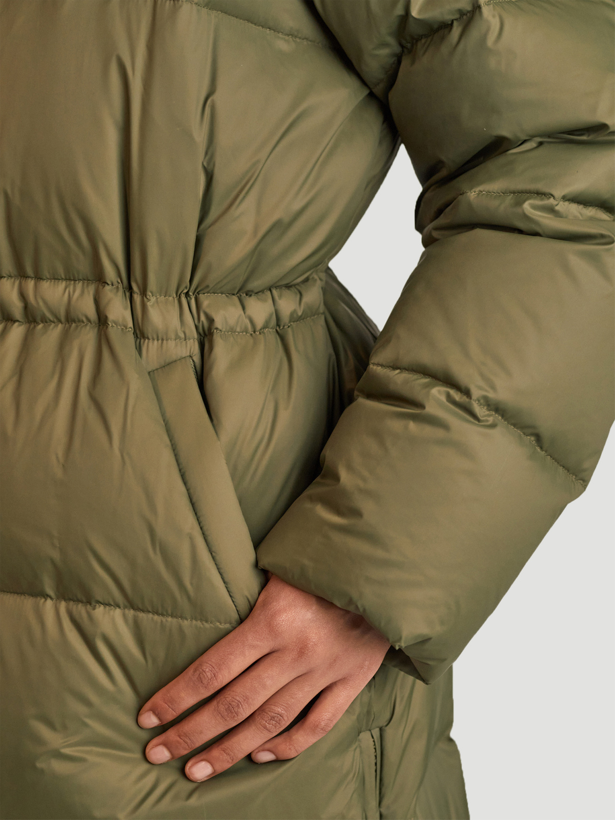 Skogshorn Down Jacket Army 7