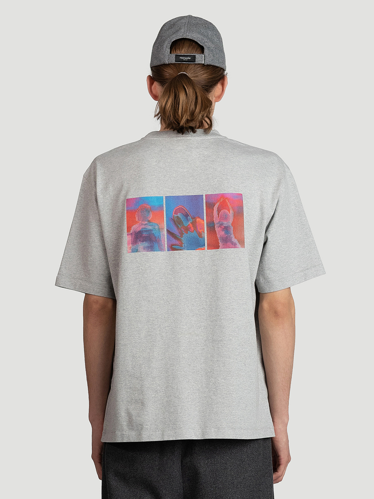 Fleur Tee Grey Mix 1
