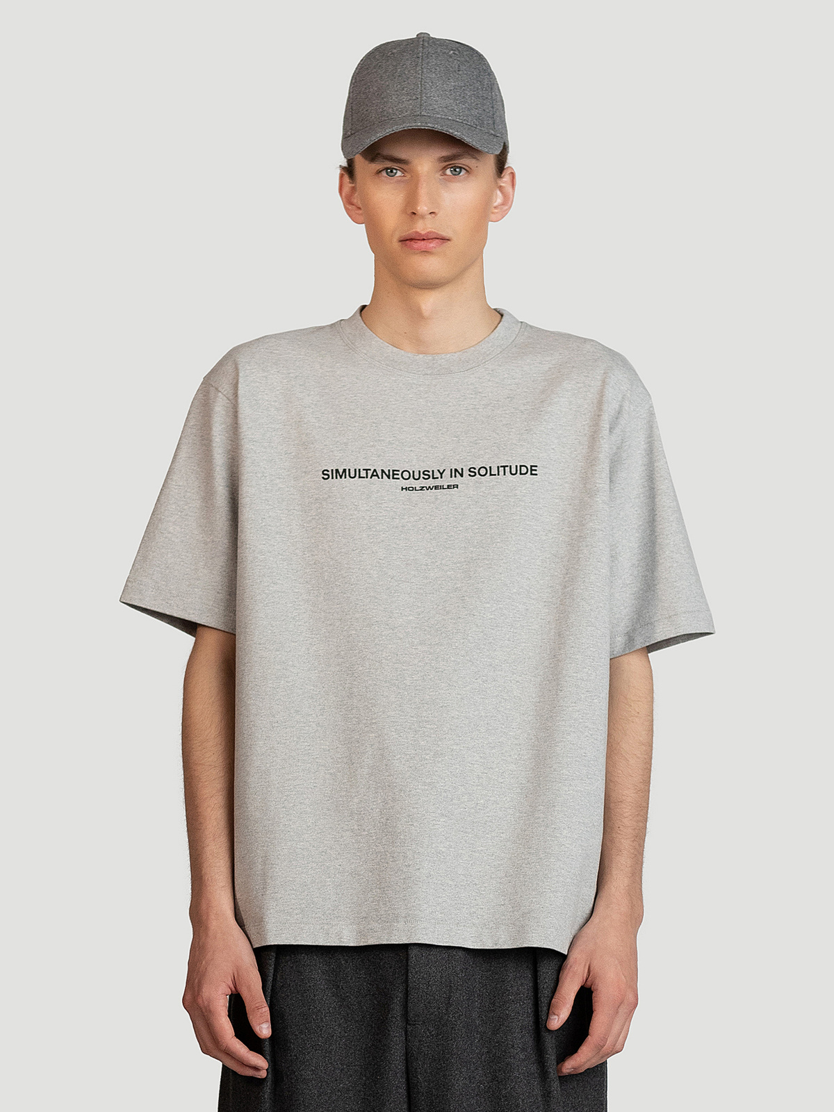 Fleur Tee Grey Mix 0