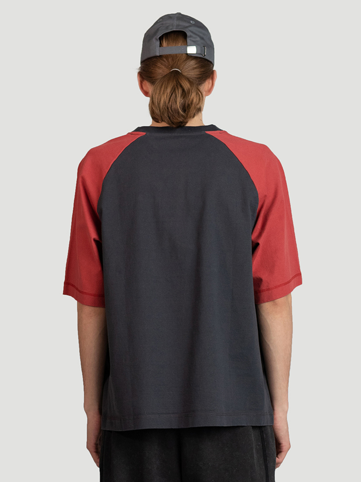 Delta Blocked Tee Dk. Grey Mix 4